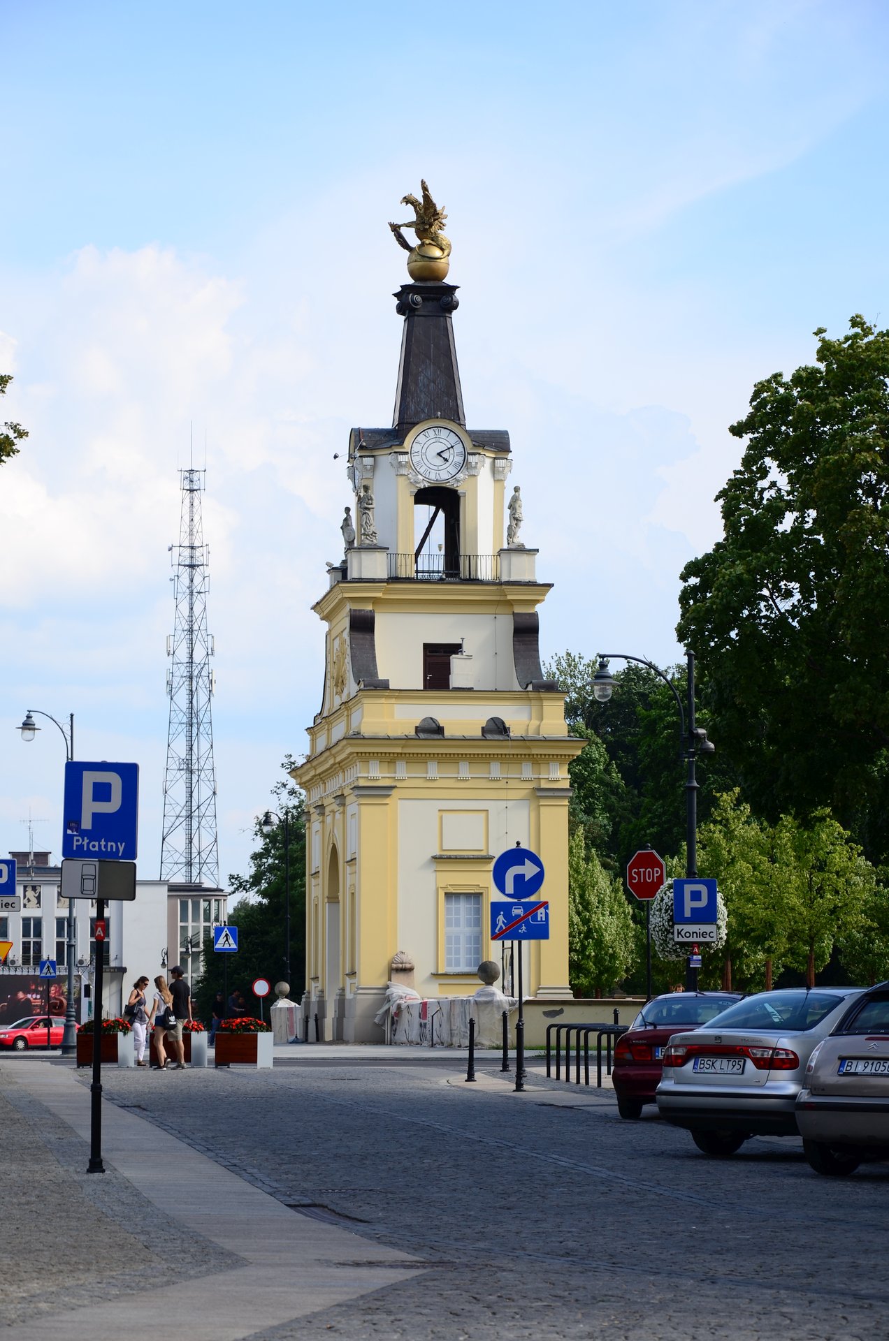 Białystok Kilińskiego Pałac Branickich brama