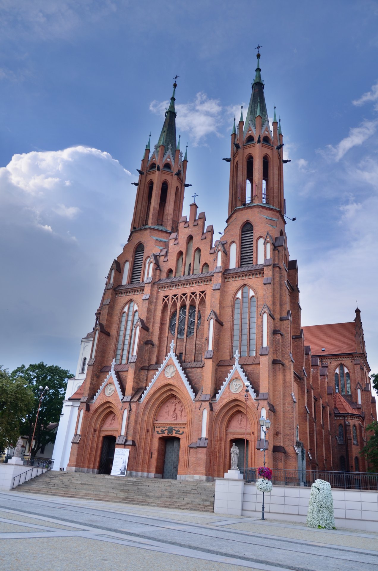 Białystok Katedra Bazylika Mniejsza Fara kościół religia katolicyzm centrum