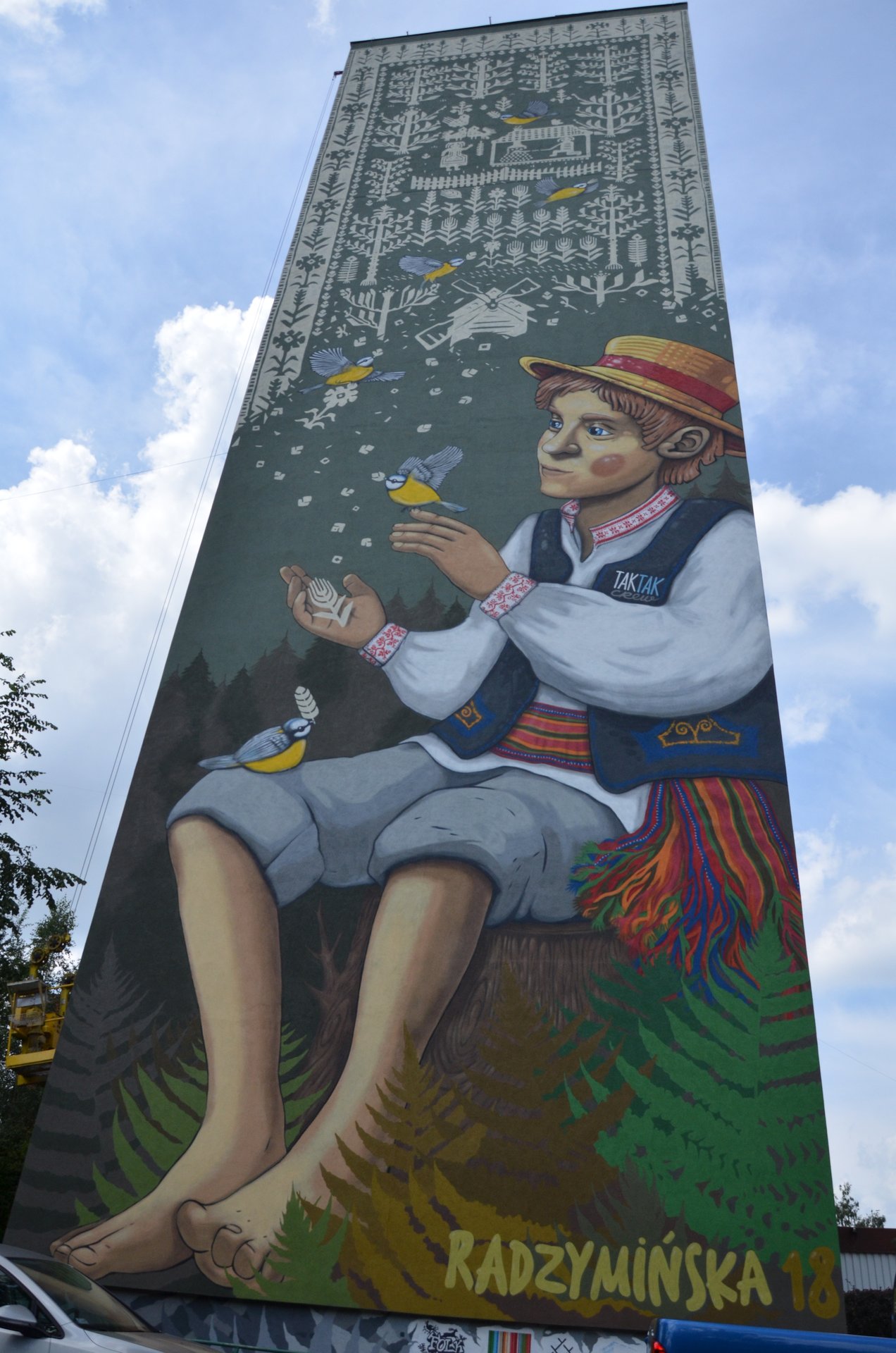 Białystok Mural Radzymińska