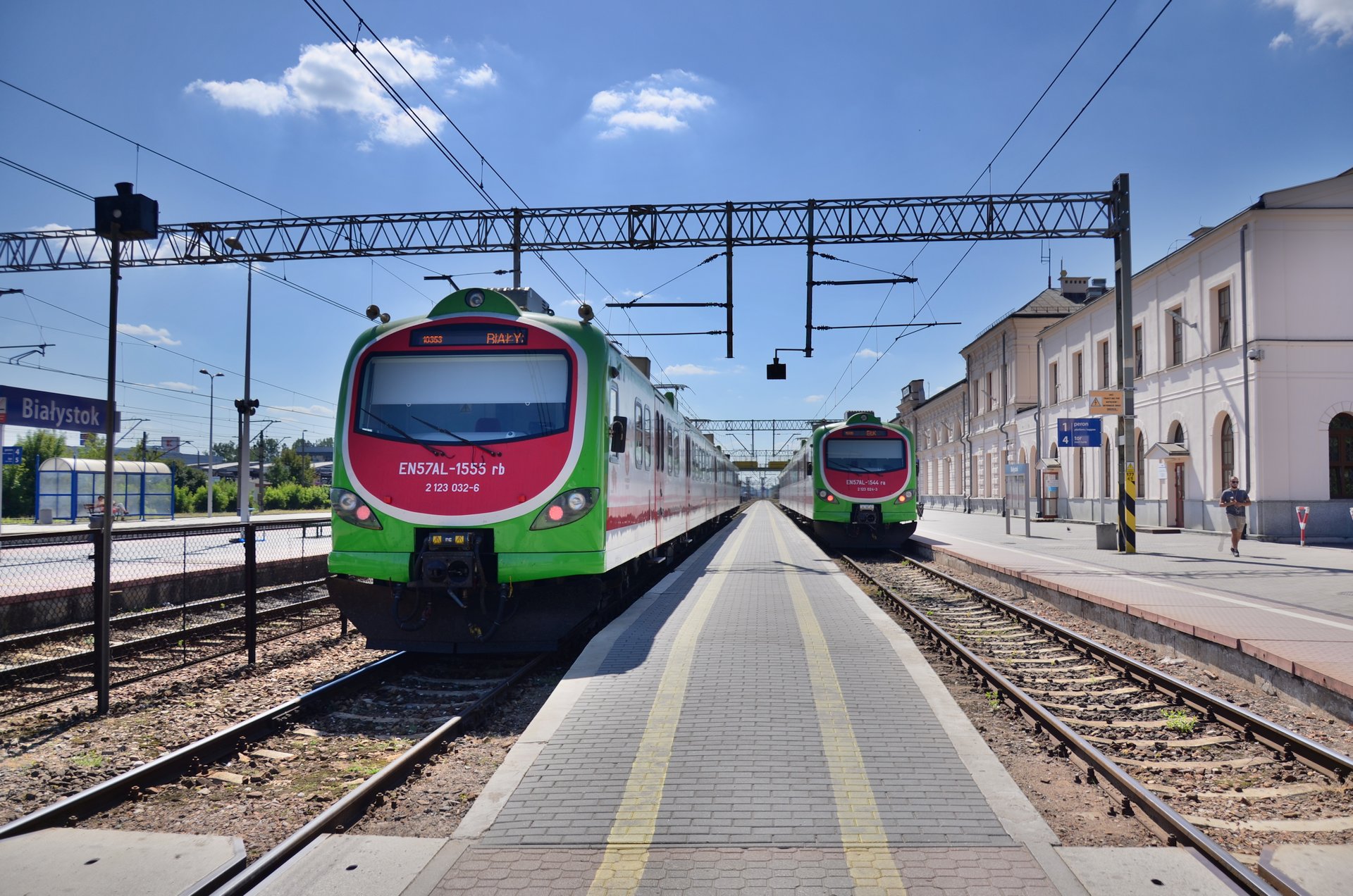 Białystok dworzec kolejowy PKPfree photo darmowe zdjęcie