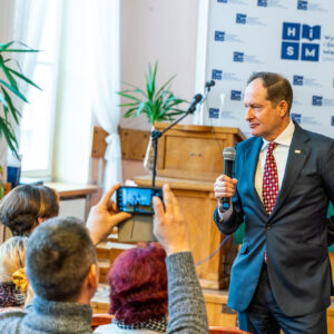 Ambasador USA w Polsce z wizytą na białostockim Uniwersytecie