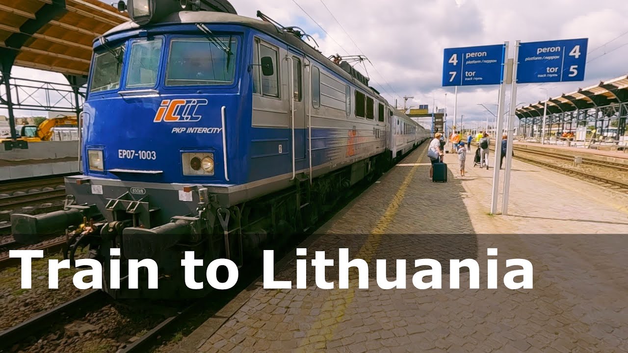 Tak wygląda podróż pociągiem na Litwę. Zobacz film.