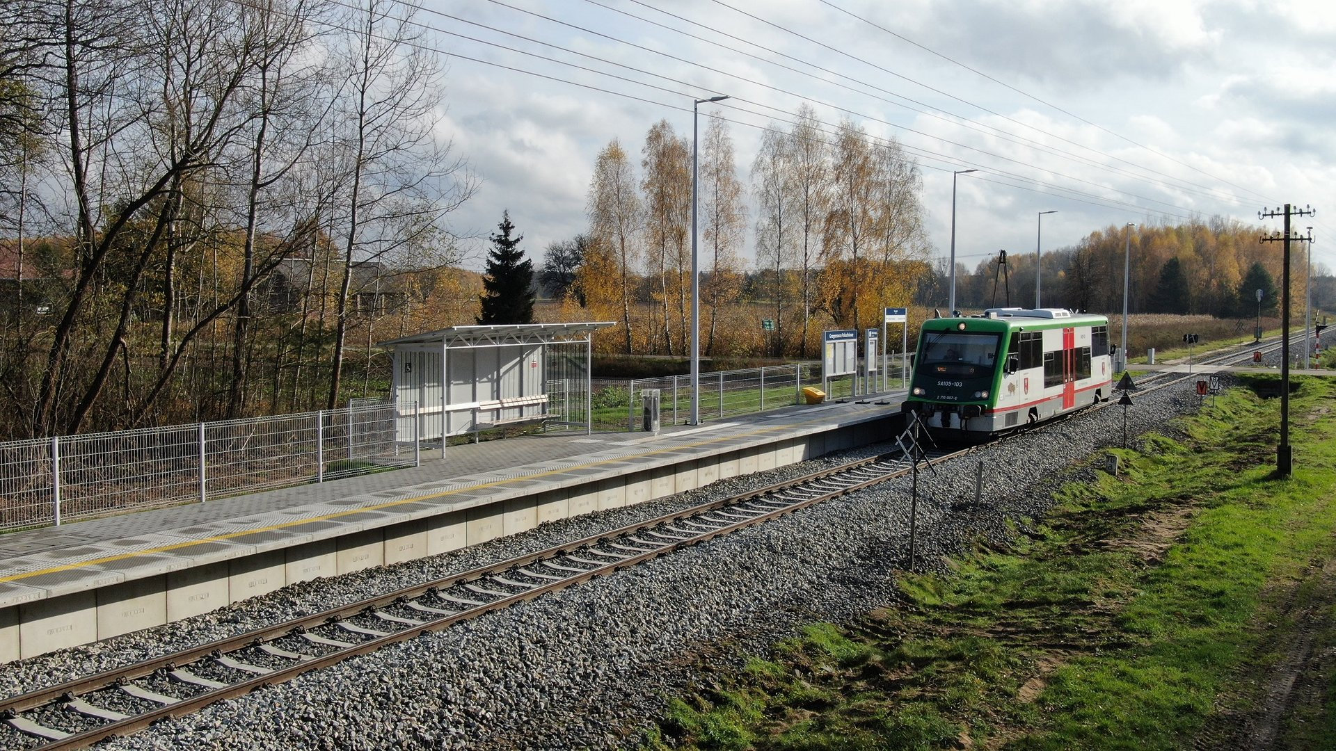 Podlasie ma nowy przystanek kolejowy. Rzut beretem od rodzinnej wsi Zenka.