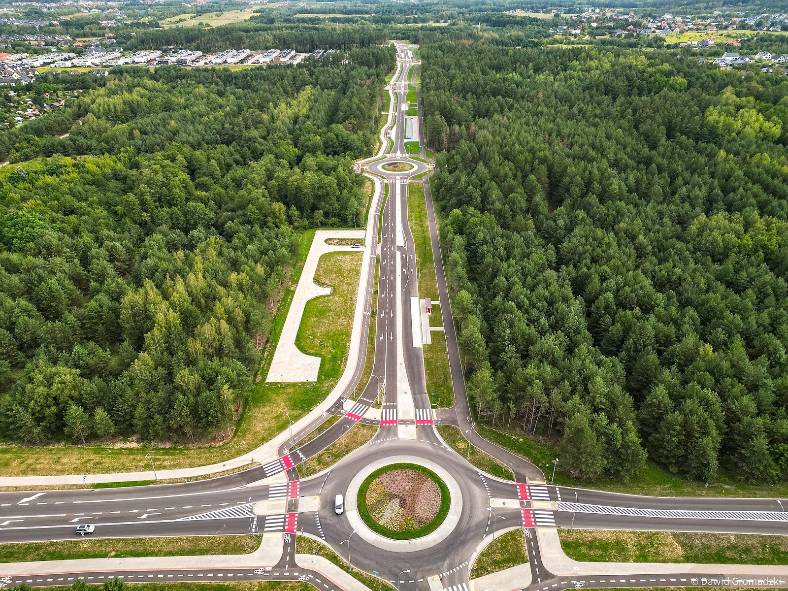 Nowa droga na Bagnówce już otwarta. Doskonała trasa dla rowerzystów.