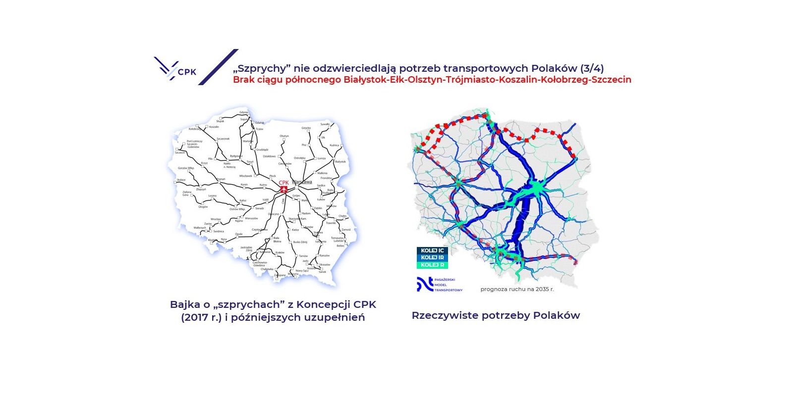 Oto pomysł Koalicji na CPK. Hasło 