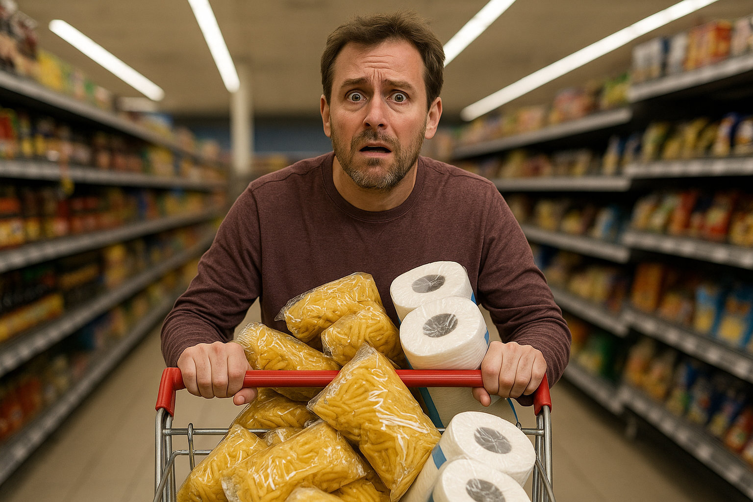 Dlaczego nie warto biec po papier toaletowy, gdy nadlatują ruskie drony?