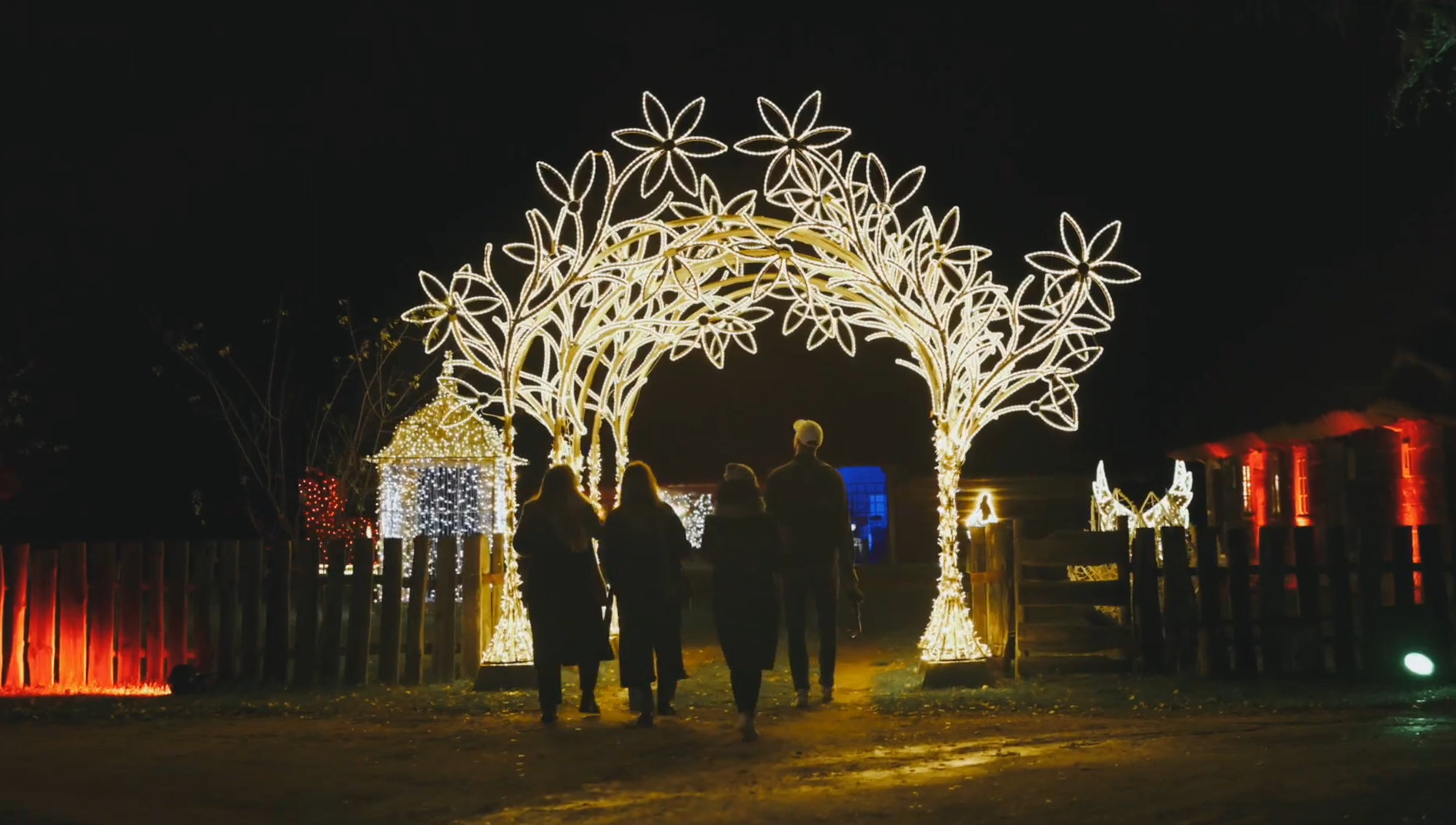 Park z iluminacjami pod Białymstokiem. Świetlne atrakcje czekają.