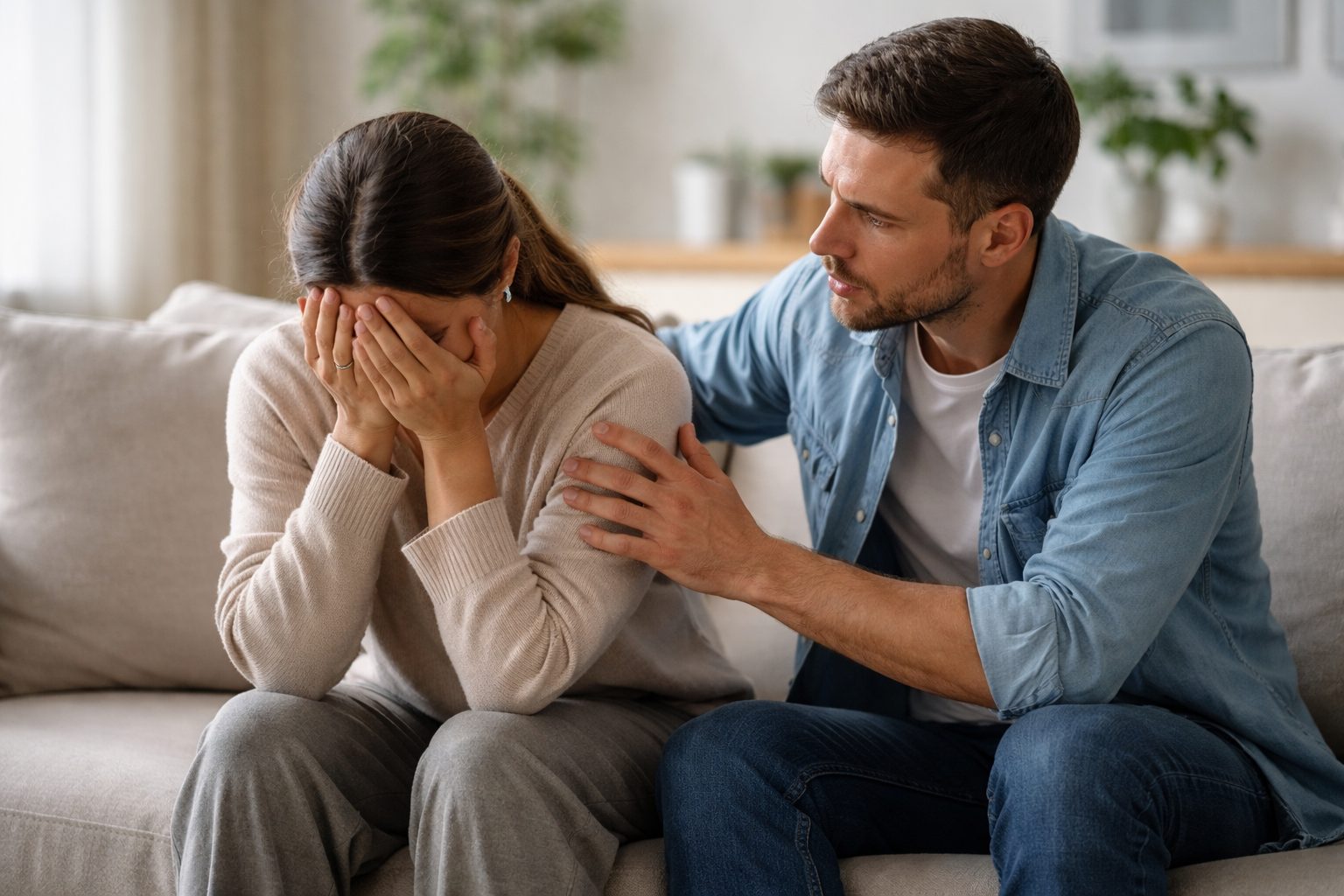 Granica między wspieraniem chorej osoby a wywieraniem presji, by „wzięła się w garść”