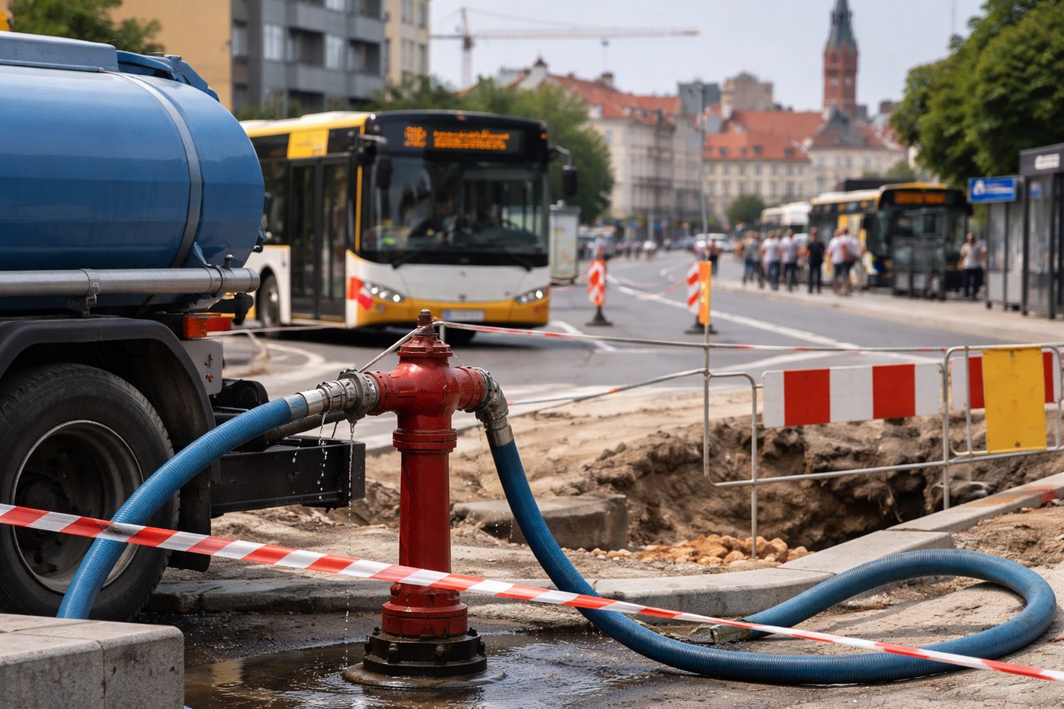 Białystok: wyłączenie wody i zmiany w komunikacji na 1-3 maja