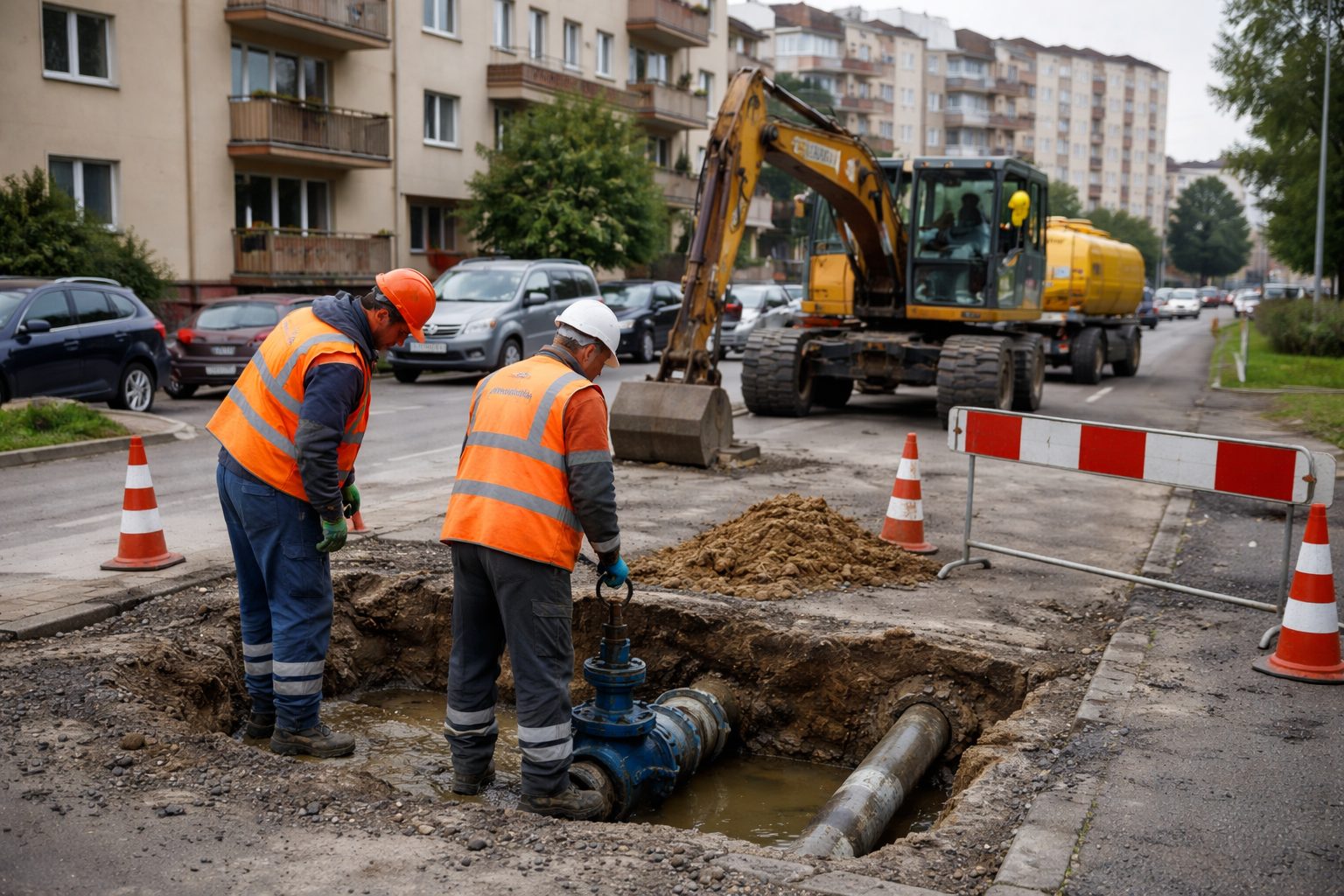 Planowane wyłączenie wody przy ul. Sławińskiego 12 w Białymstoku