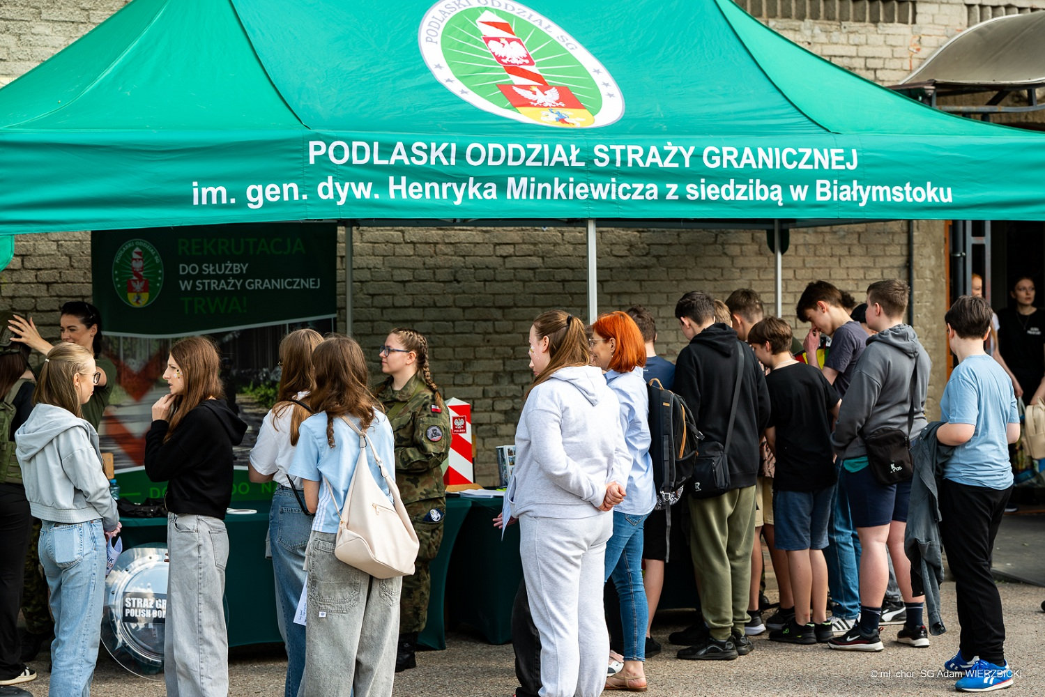Zambrów. Straż Graniczna pokazała swoją służbę podczas dni otwartych szkoły