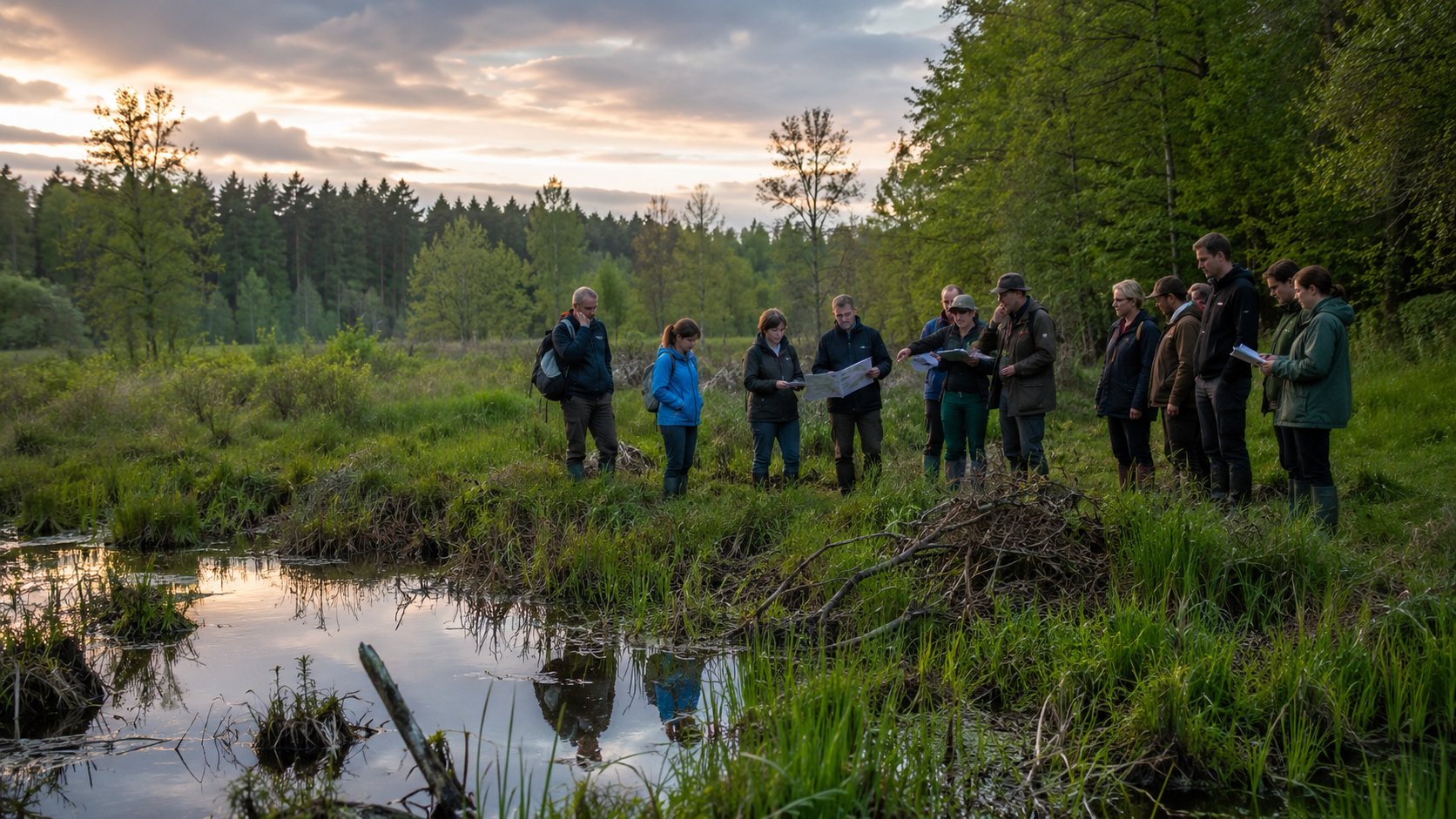 Białowieża. Rozmawiano o renaturyzacji jako odpowiedzi na kryzys wodny
