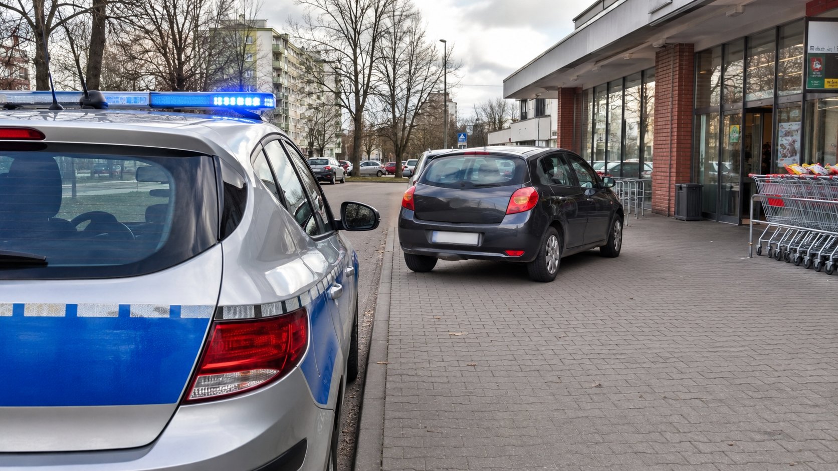 Białystok. 45-latka odpowie za jazdę mimo zakazu po kradzieży sklepowej