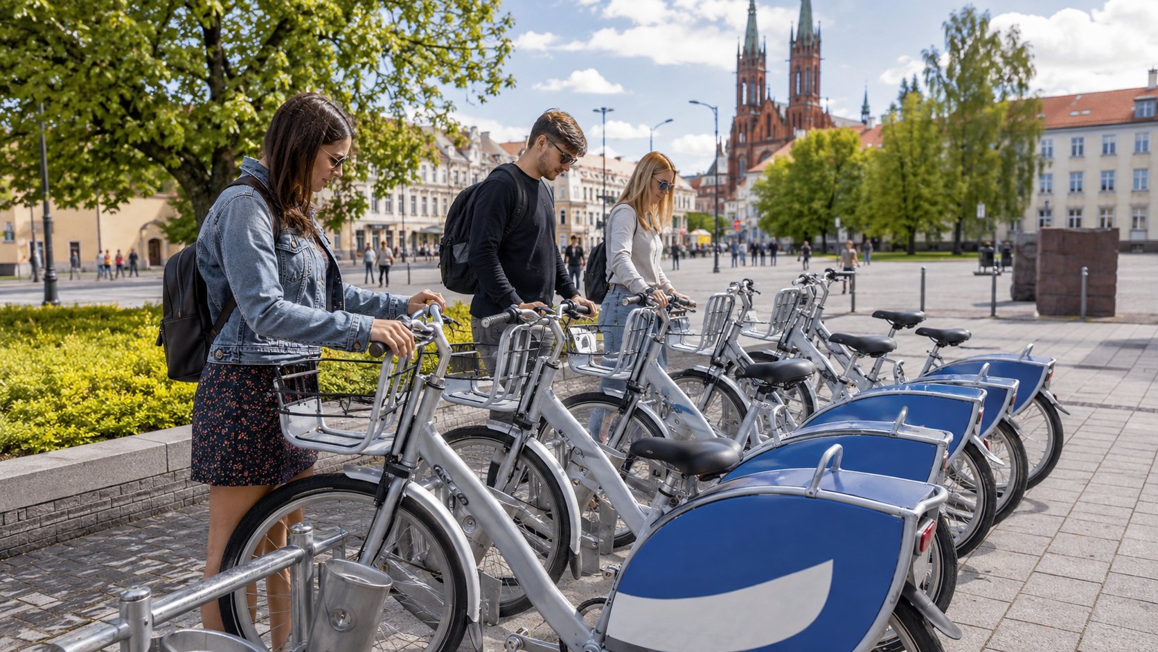 Białystok. BiKeRy wracają od lipca, miasto podpisało umowę z operatorem