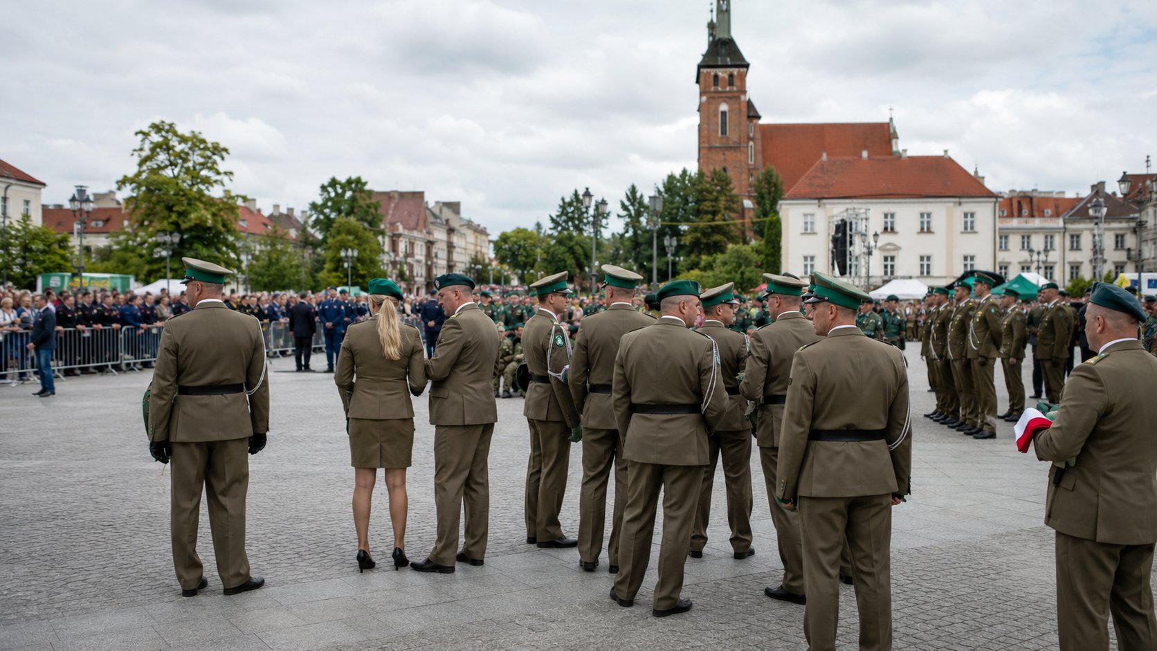 Białystok. Obchody 35-lecia Podlaskiego Oddziału Straży Granicznej