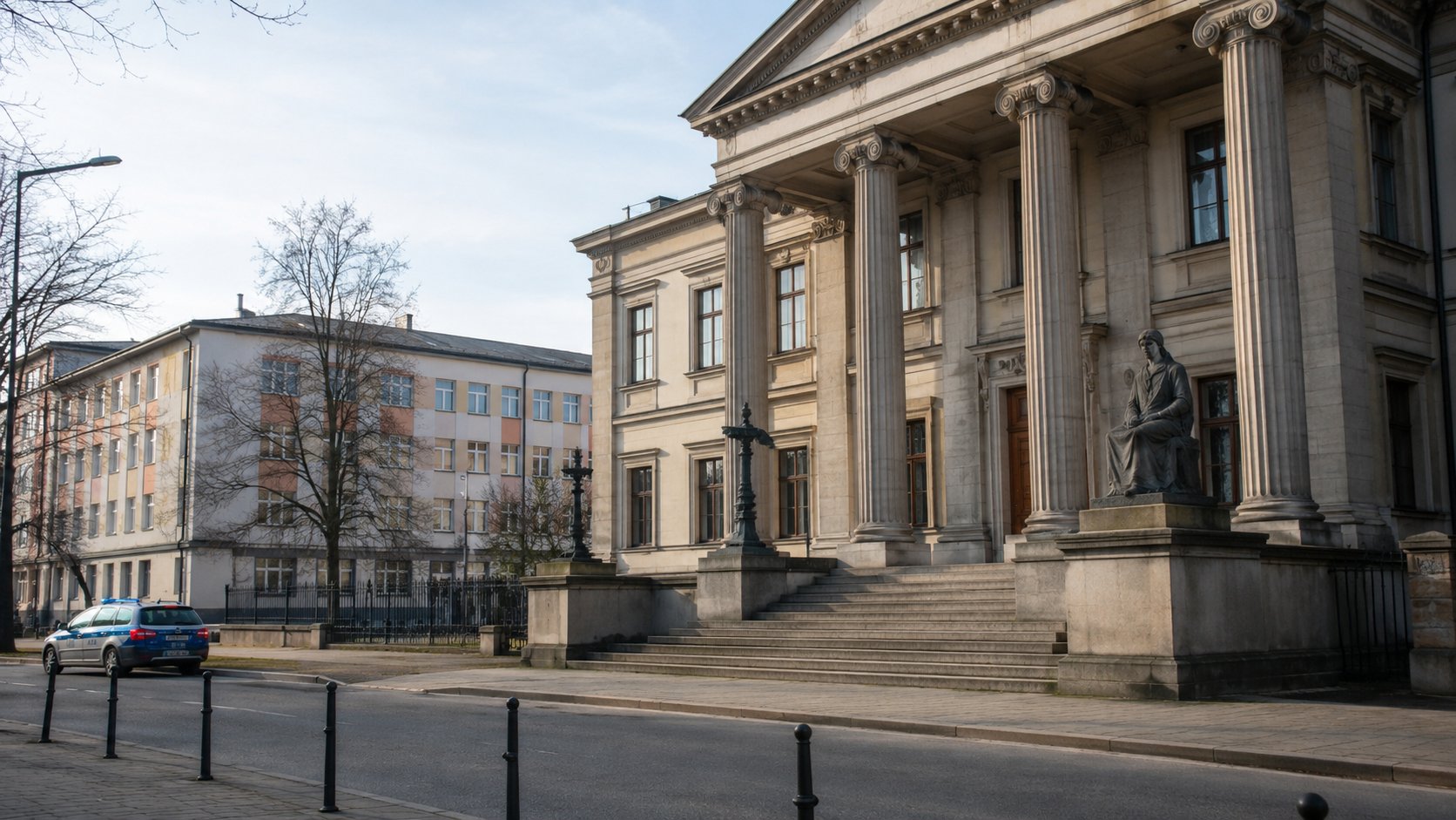 Białystok. Wyrok za atak nożem w szkole podwyższony do 18 lat więzienia