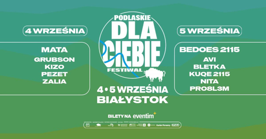 Białystok. Znamy program festiwalu Podlaskie Dla Ciebie na kampusie PB