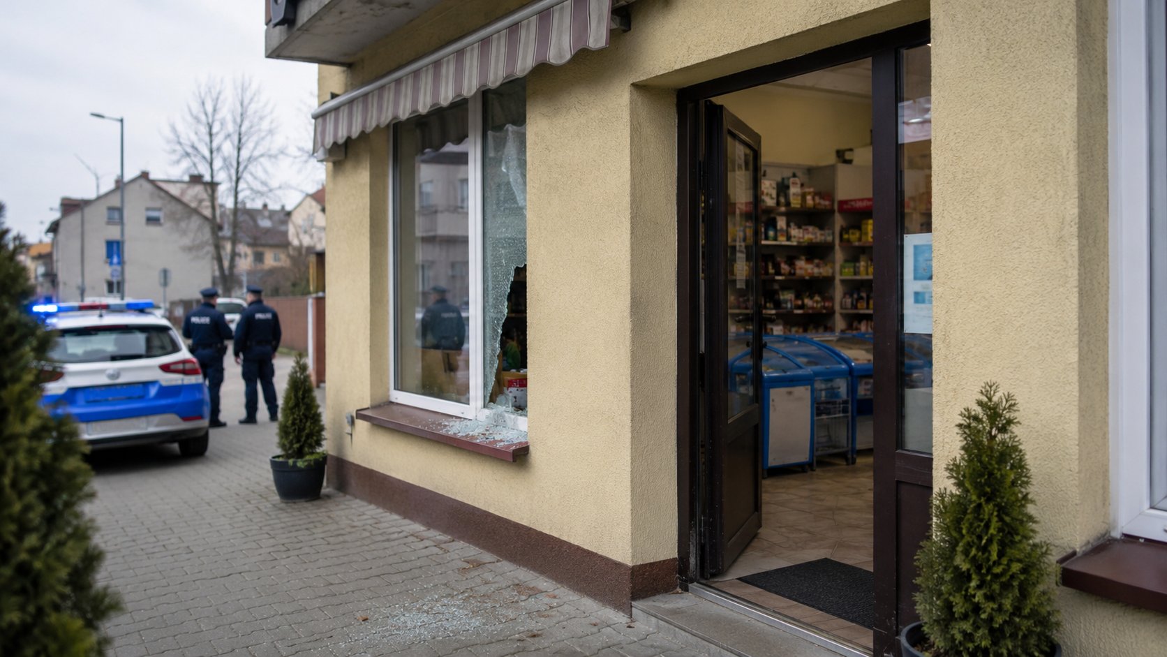 Siemiatycze. 36-latek trafił do aresztu po kradzieży rozbójniczej w sklepie