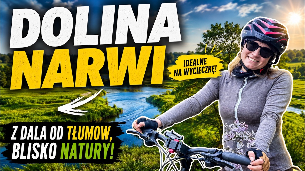 To ukryta, rowerowa perełka. Narew gra tu kluczową rolę.