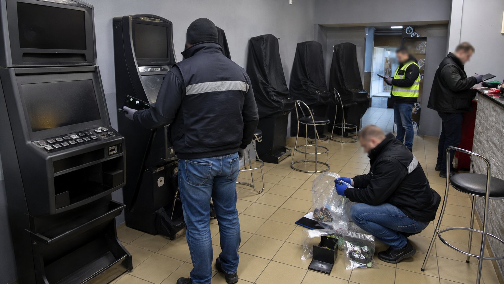 Wysokie Mazowieckie. Podlaska KAS zlikwidowała nielegalny salon gier