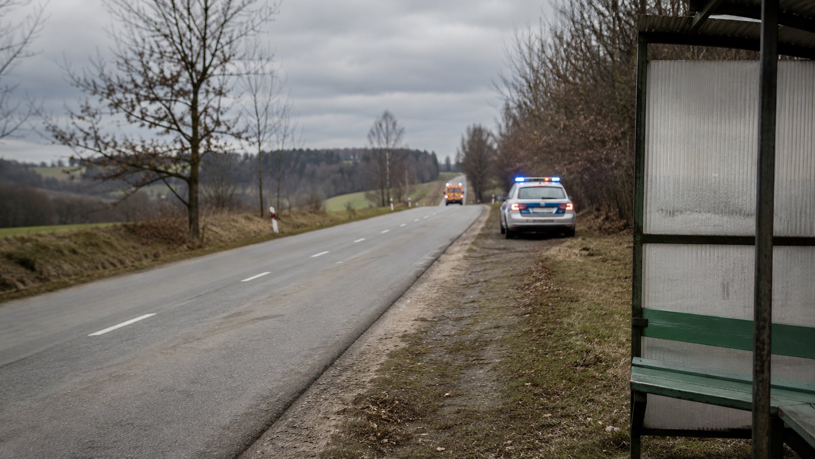Zambrów. Policjanci pomogli zdezorientowanej seniorce przy drodze krajowej nr 63