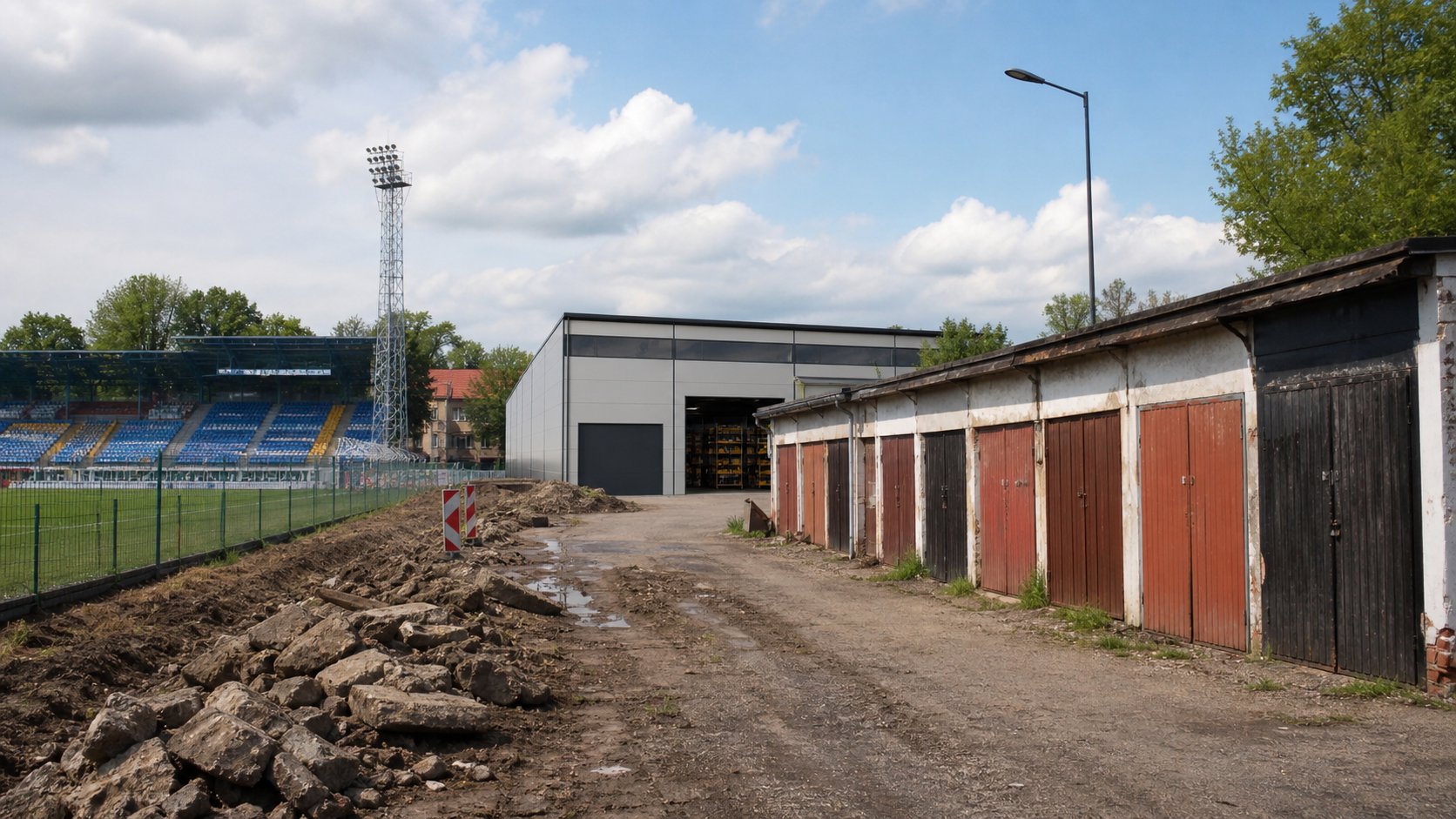 Augustów buduje nową halę przy stadionie miejskim