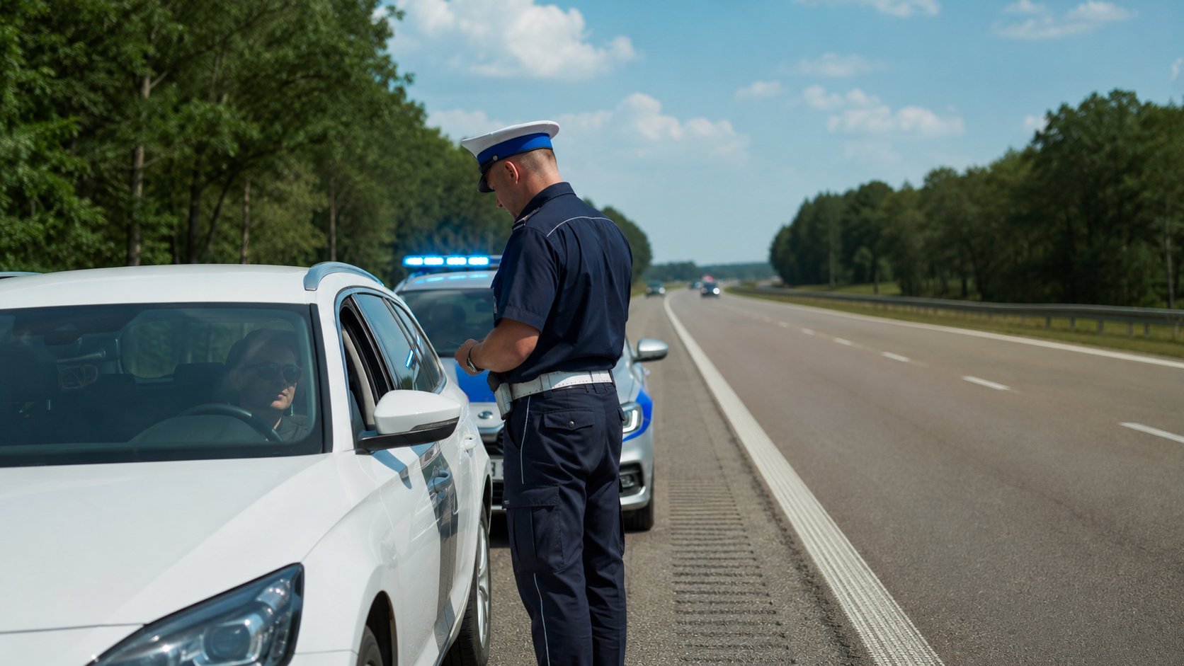 Białystok. 31-latek stracił prawo jazdy po jeździe 143 km/h na krajowej 8
