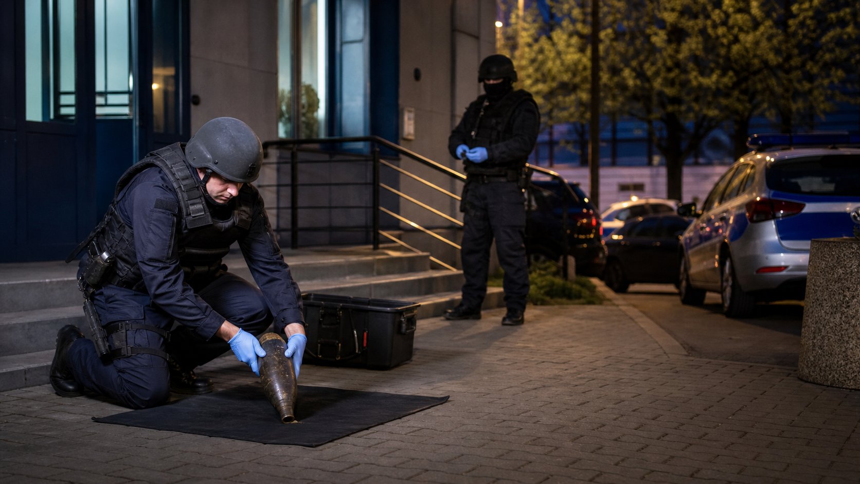 Białystok: 47-latek przyniósł zapalnik artyleryjski na komendę