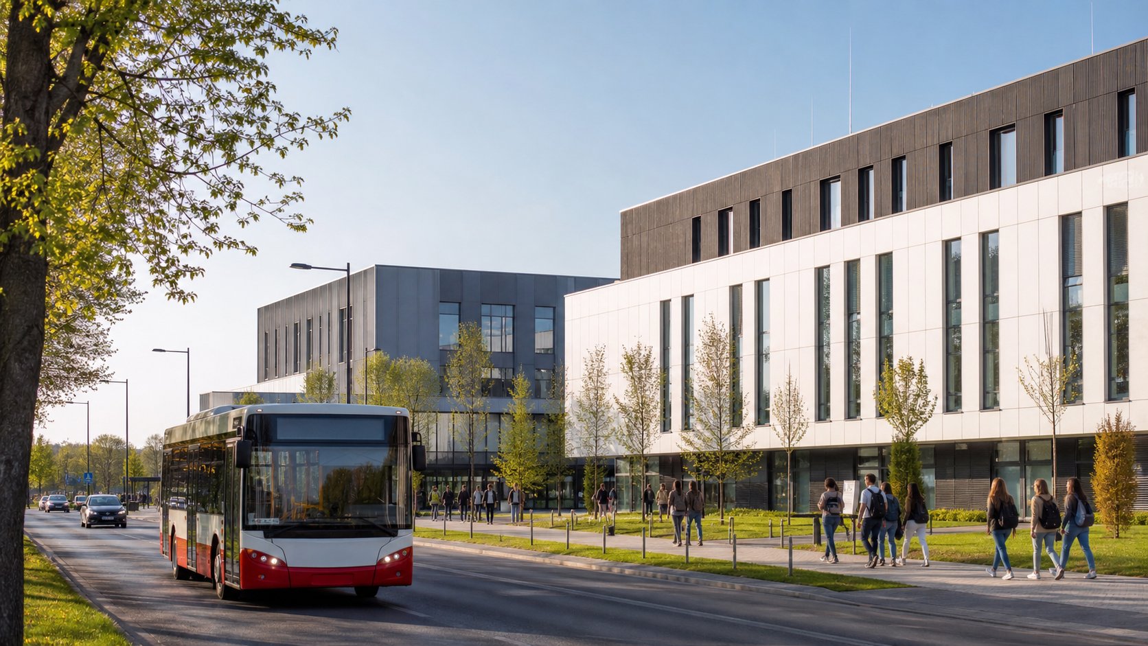 Białystok analizuje nową linię autobusową do kampusu UwB przy ul. Ciołkowskiego