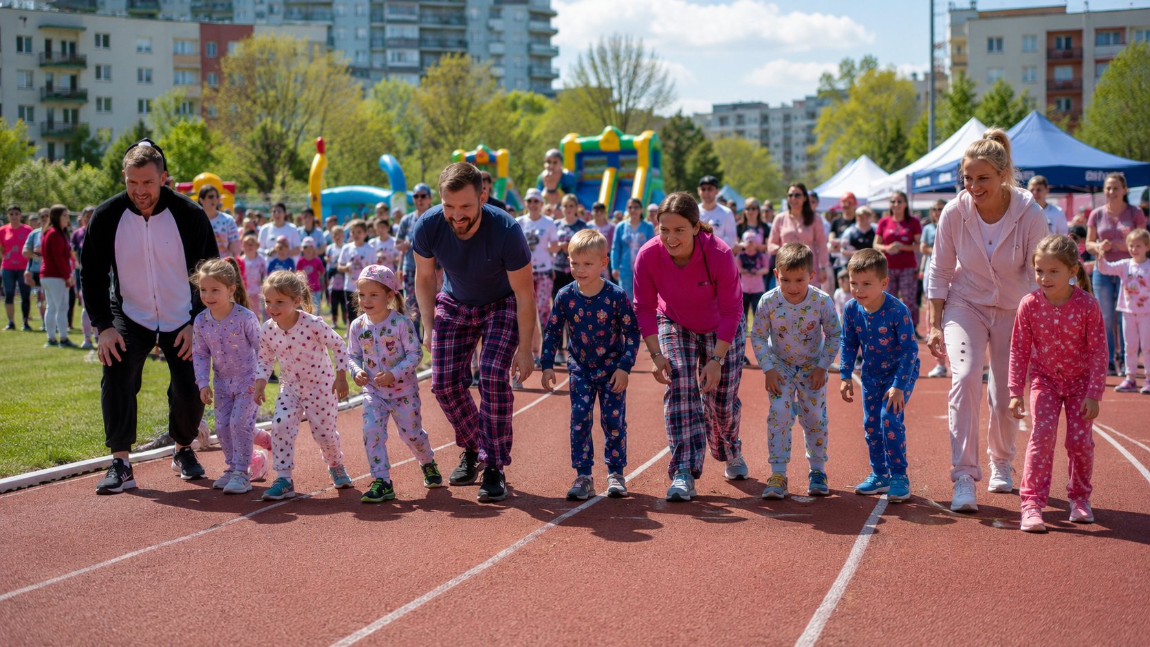 Białystok. Bieg w piżamach i piknik dla chorych dzieci