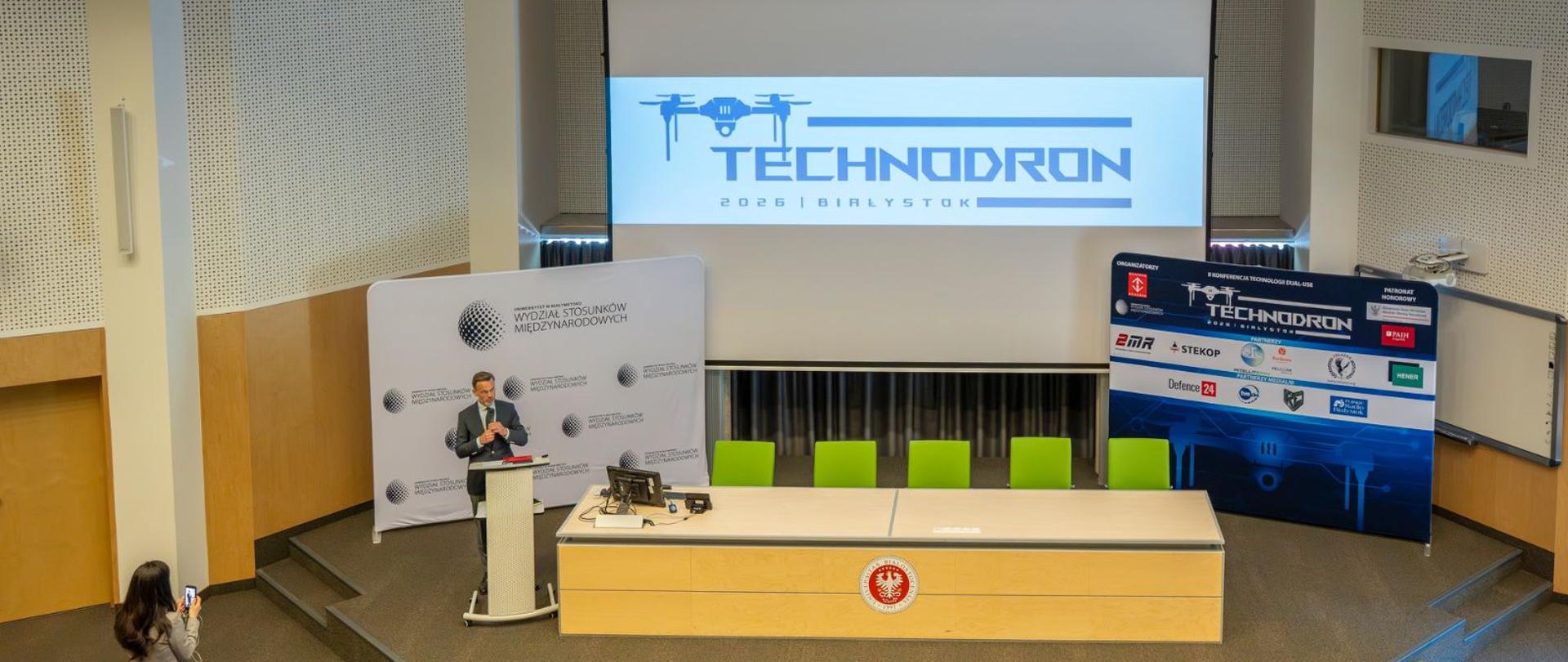 Białystok. Na kampusie UwB trwa konferencja Technodron 26