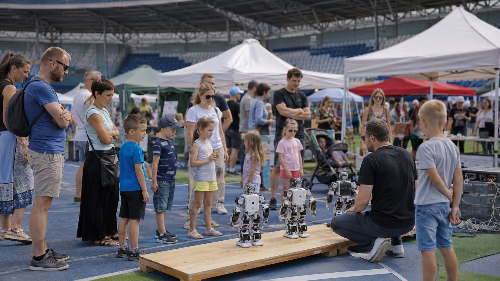Białystok. Rodzinny Piknik Naukowy na Chorten Arenie