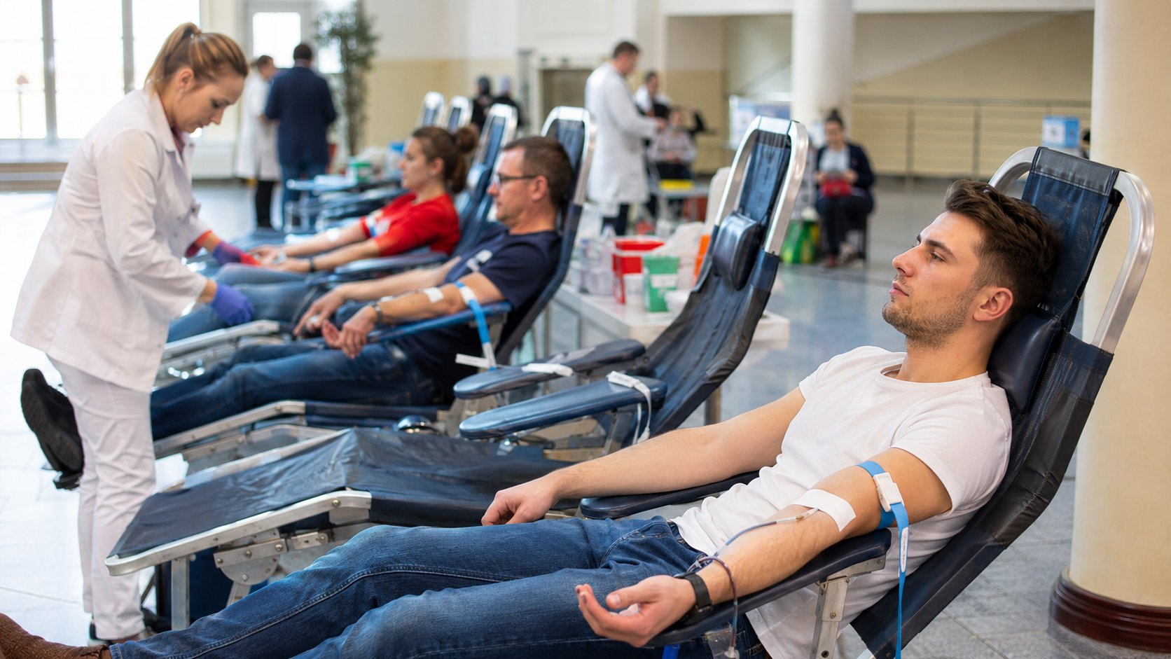 Białystok. W POSG oddano ponad 27 litrów krwi w akcji „Na Straży Życia”