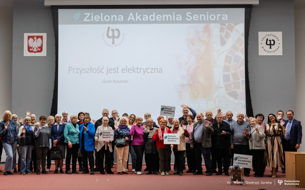 Białystok: Zielona Akademia Seniora na PB podpowiada, jak oszczędzać energię