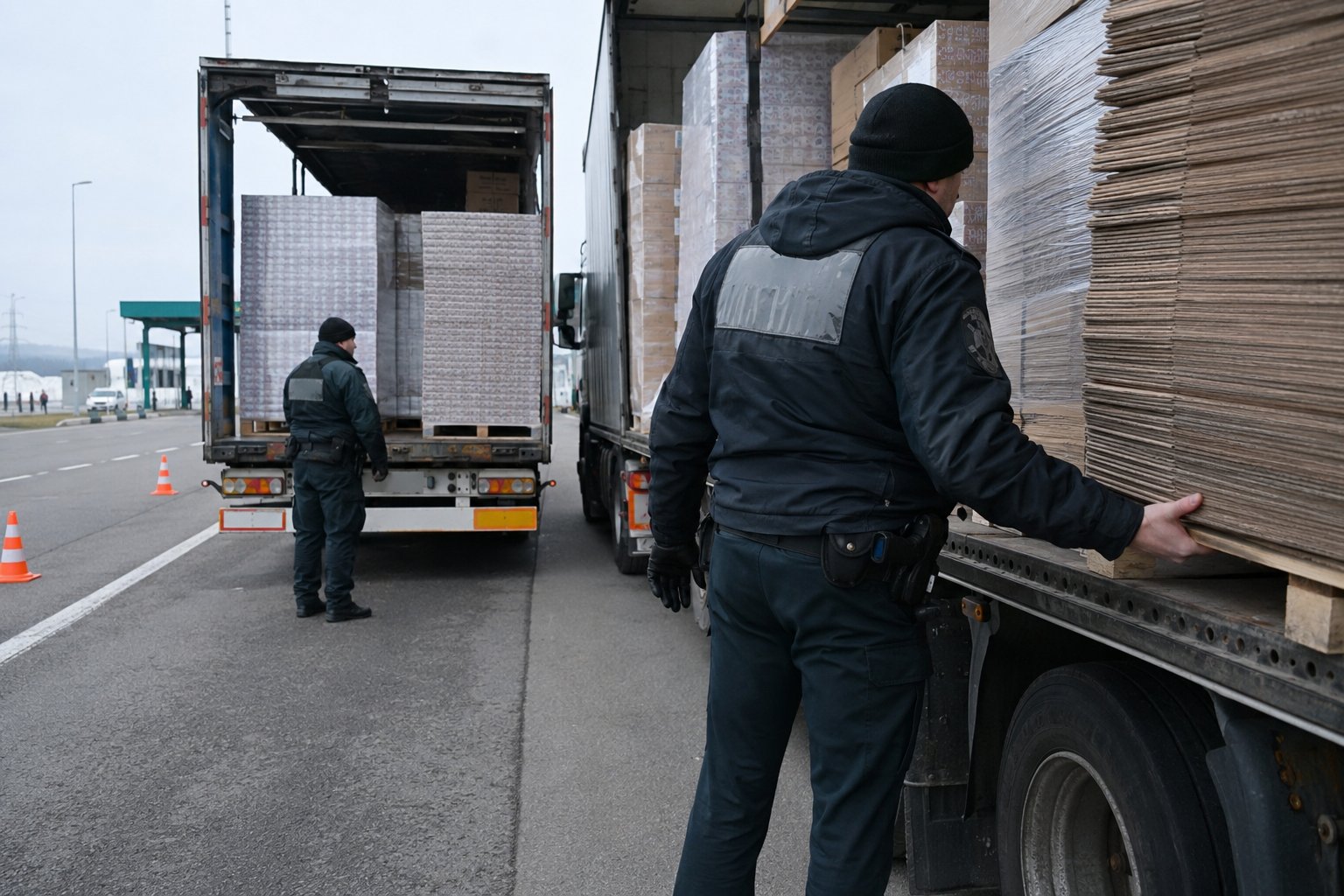 Budzisko. Podlaska KAS przejęła podróbki warte ponad 1 mln zł na S61
