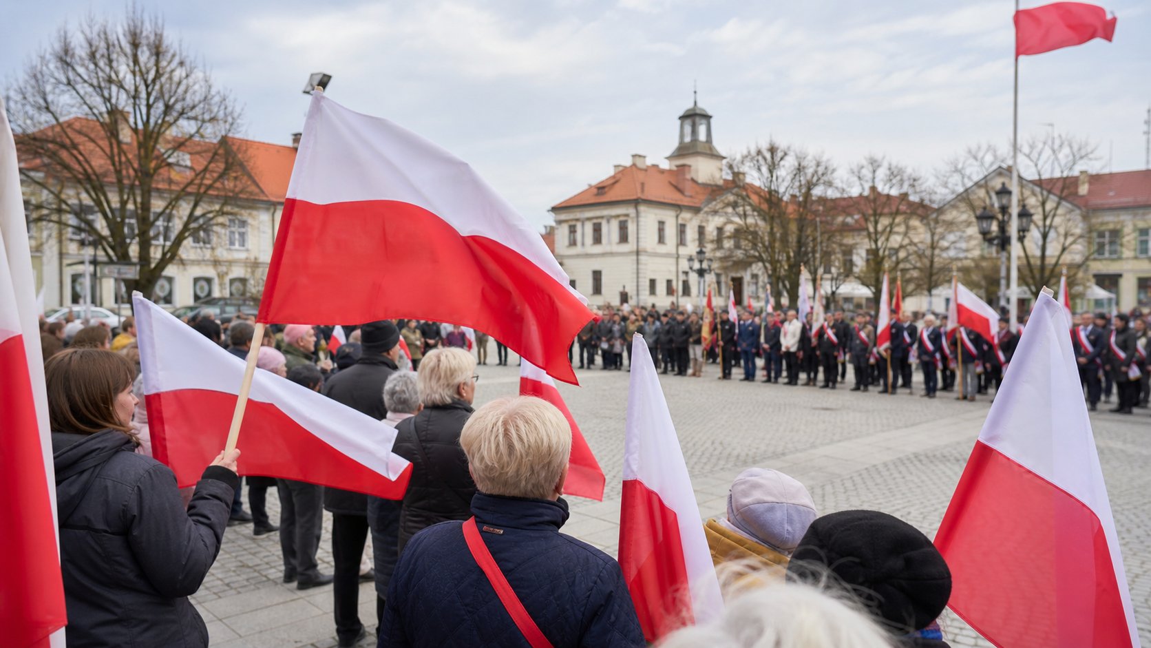 Dzień Flagi w Białymstoku i Łomży z miejskimi obchodami i biegami