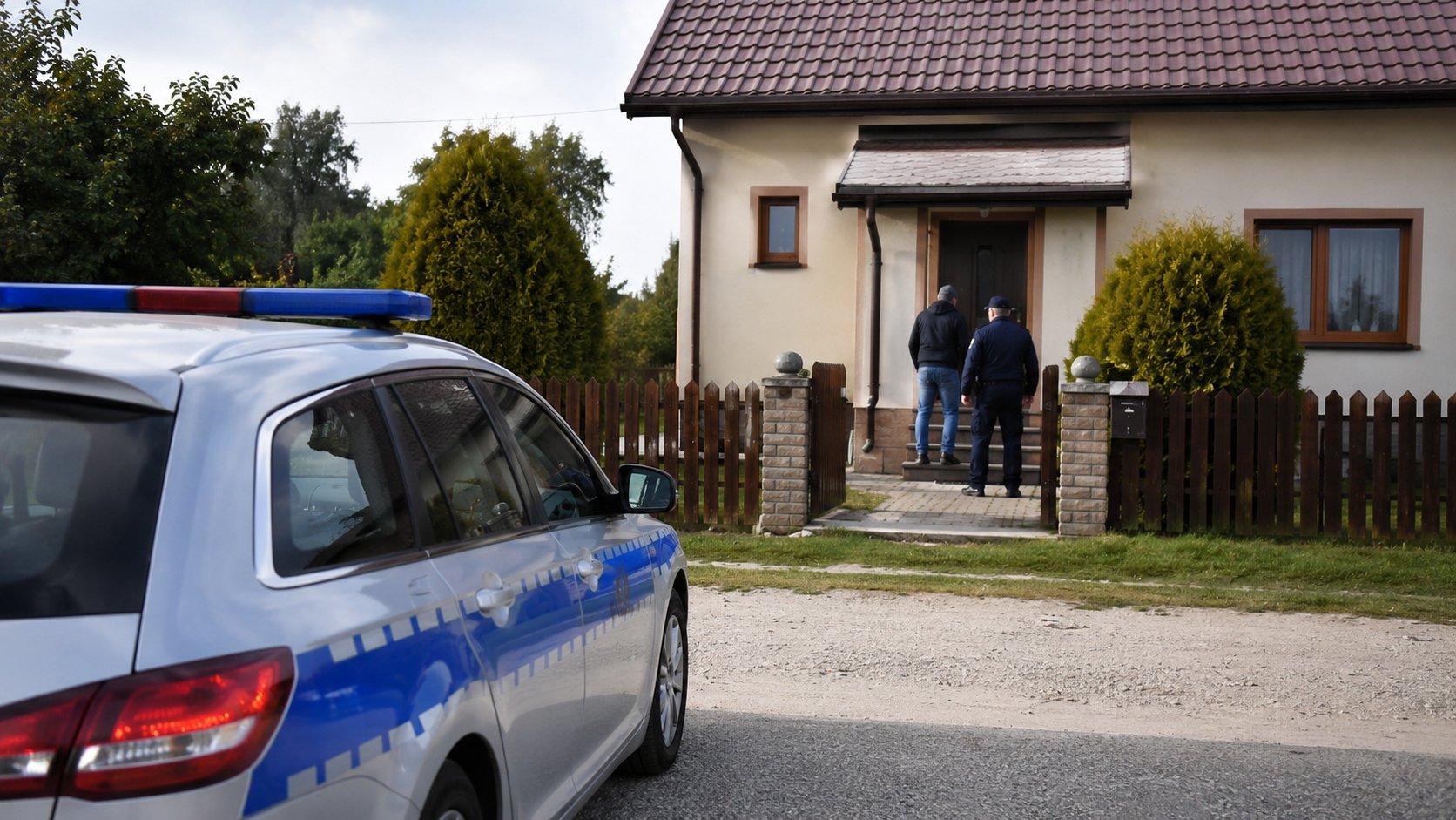 Hajnówka. 55-latek zatrzymany po włamaniu do domu