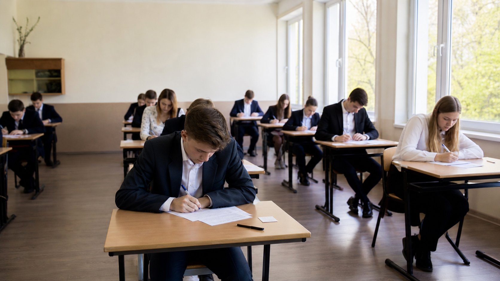 Matura 2026 w Łomży: 1296 osób zaczęło od języka polskiego