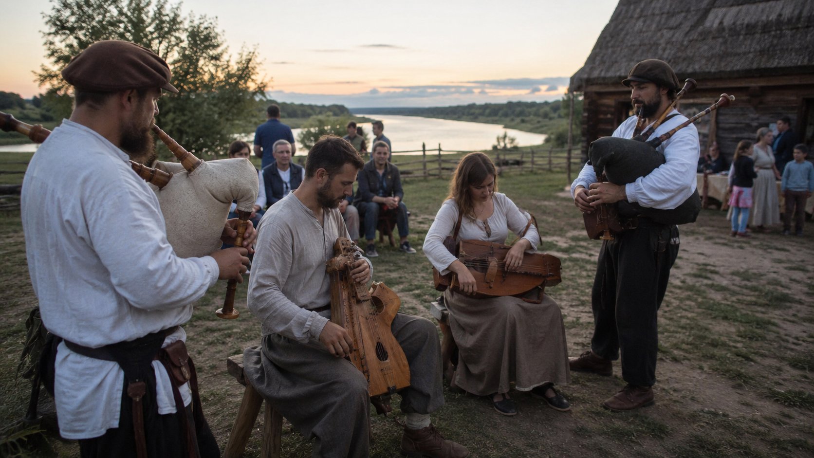 Mielnik. Trwają spotkania dudziarzy, lirników i śpiewaków