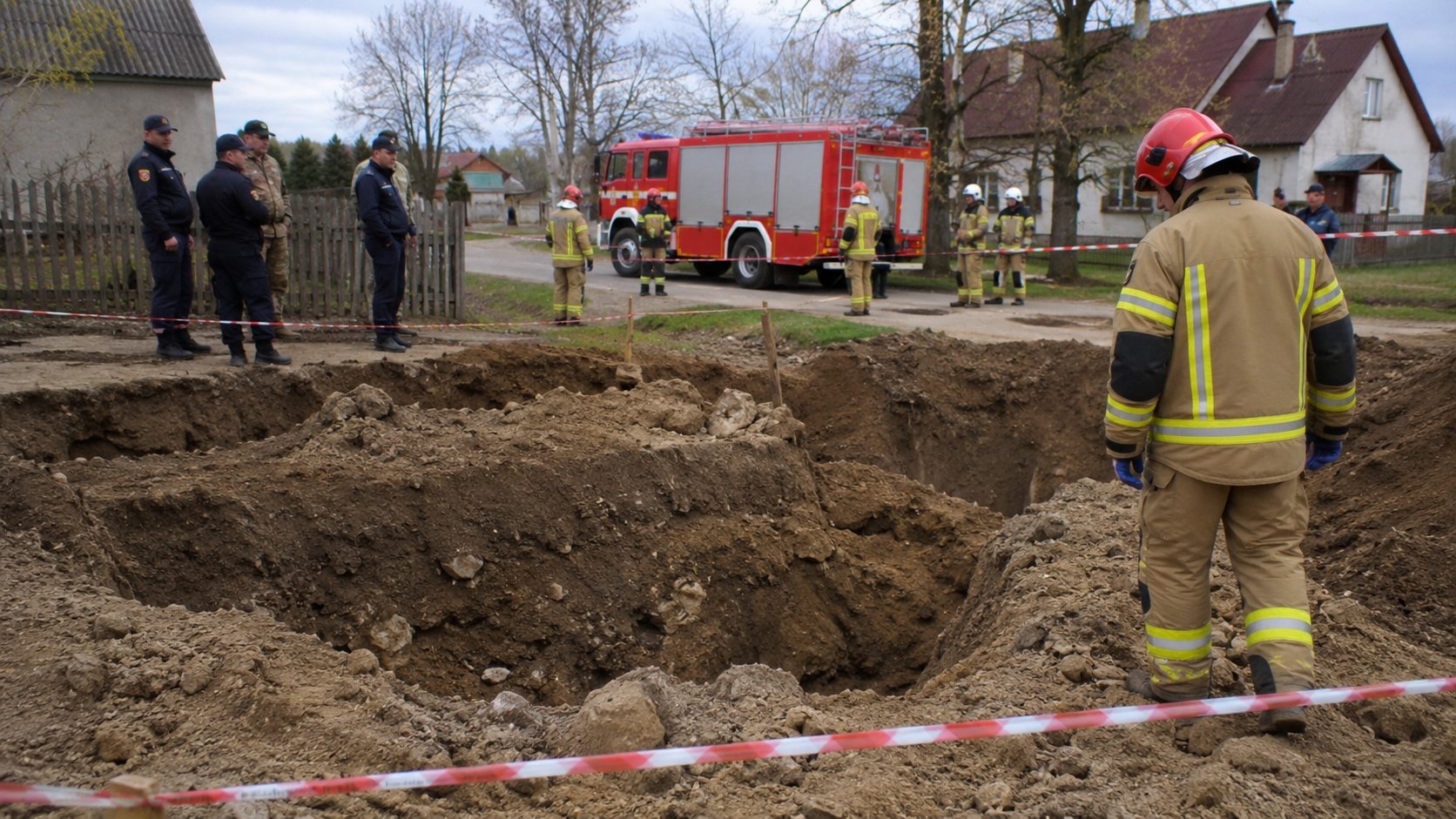 Mikołajki pod Łomżą. Śmiertelny wypadek podczas prac ziemnych