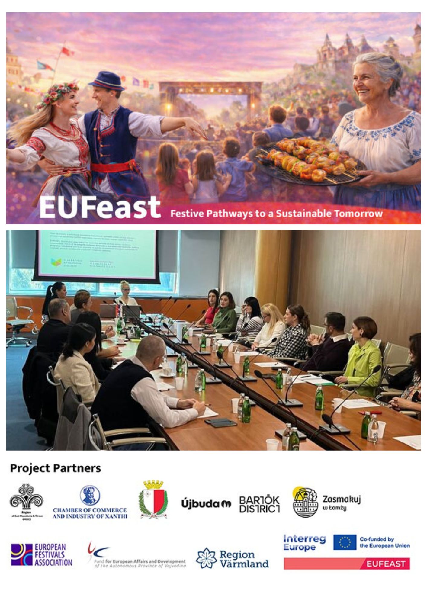 Łomża dołączyła do projektu EUFeast o zrównoważonej turystyce kulturalnej