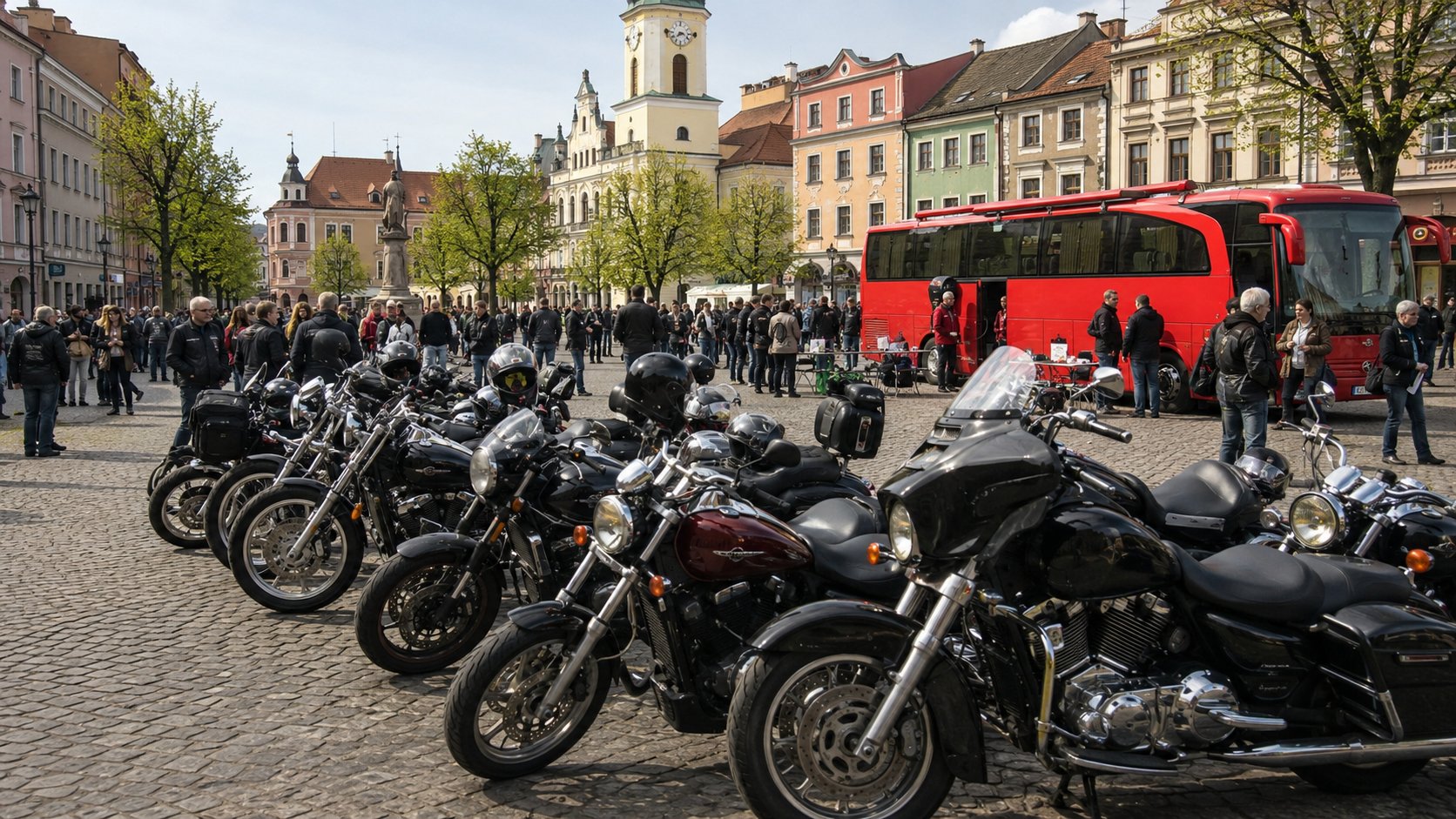 Łomża. MotoSerce na Starym Rynku z akcją krwiodawstwa