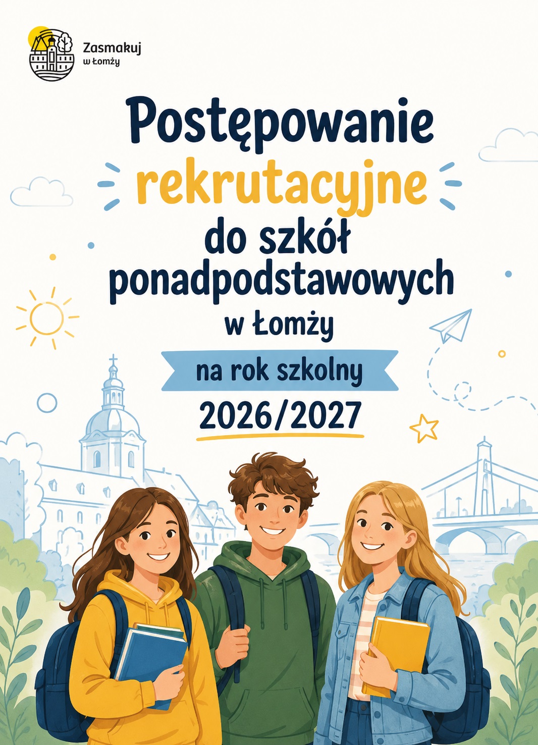 Łomża rozpoczęła rekrutację do szkół ponadpodstawowych na rok 2026/2027
