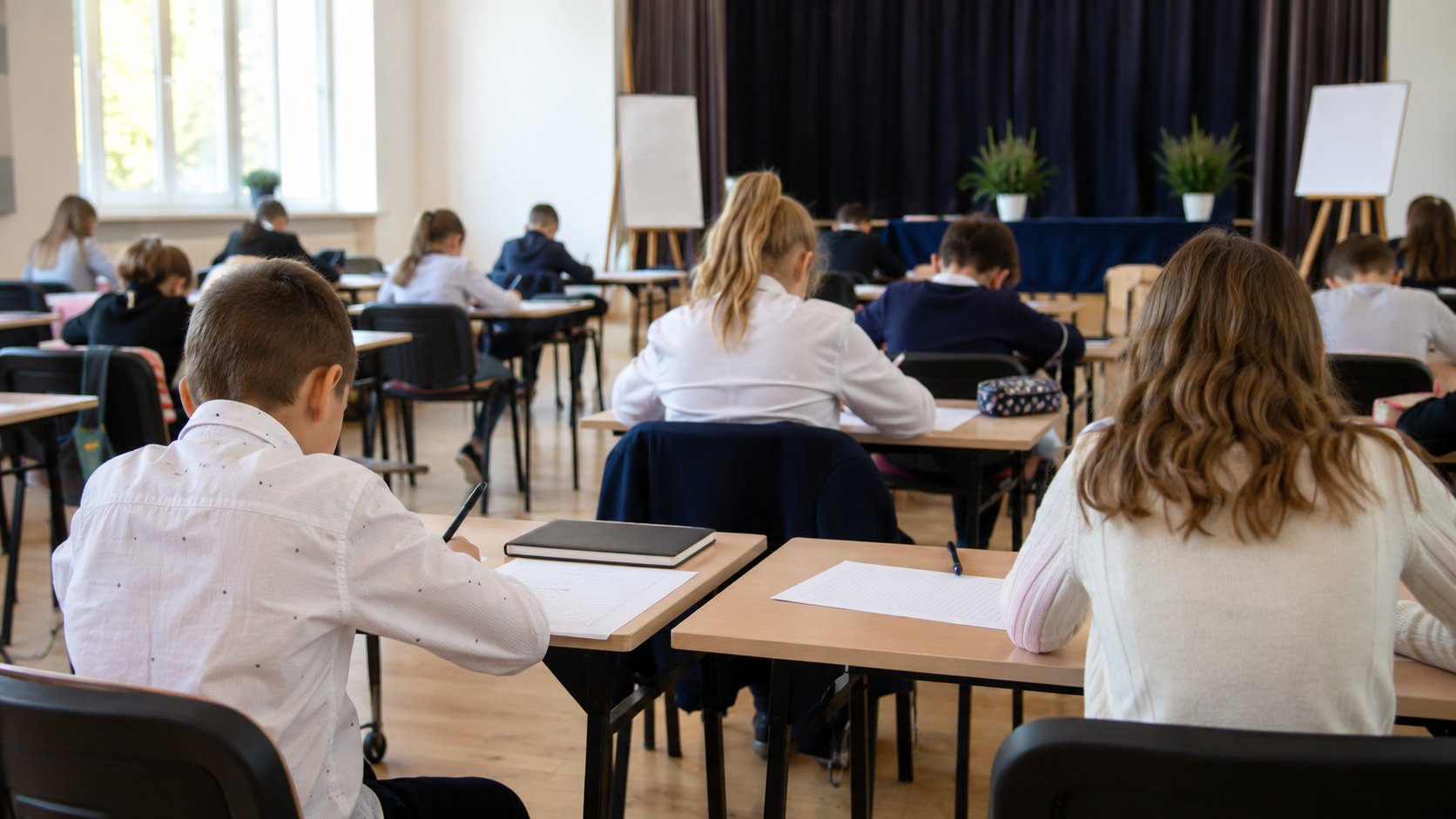Łomża. Uczniowie zmierzyli się w finale miejskiego dyktanda