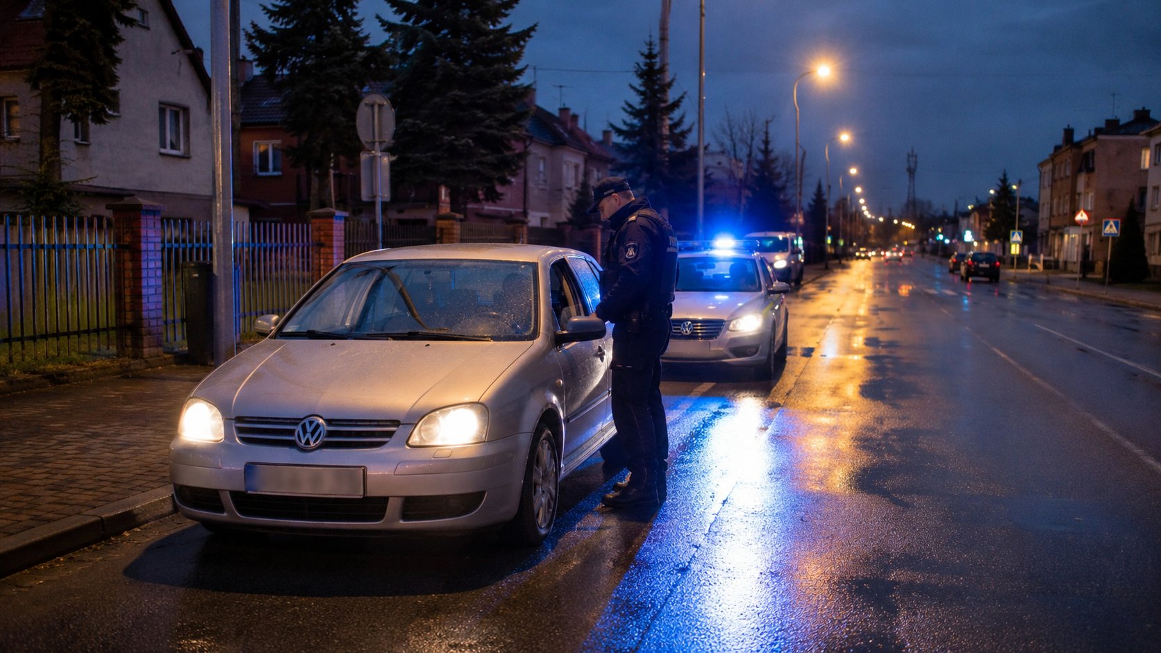 Łomża. Policjant po służbie zatrzymał pijanego kierowcę