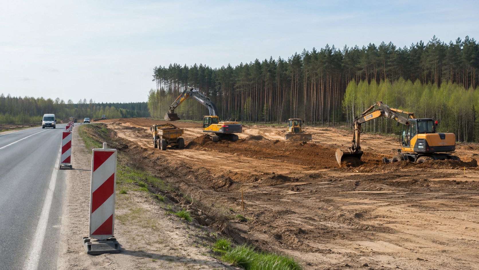 Podlaskie. Rusza budowa S16 Knyszyn - Krynice