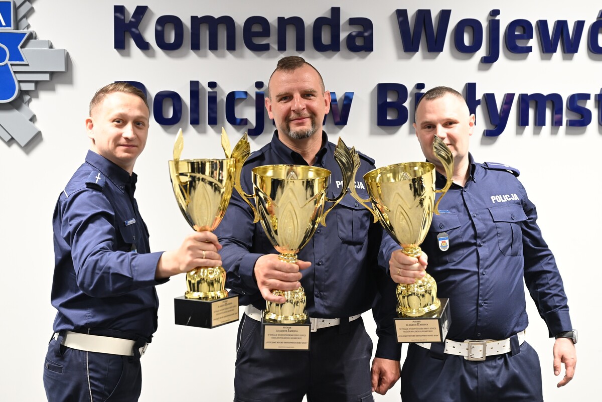 Podlaskie. Wyróżniono najlepszych policjantów ruchu drogowego