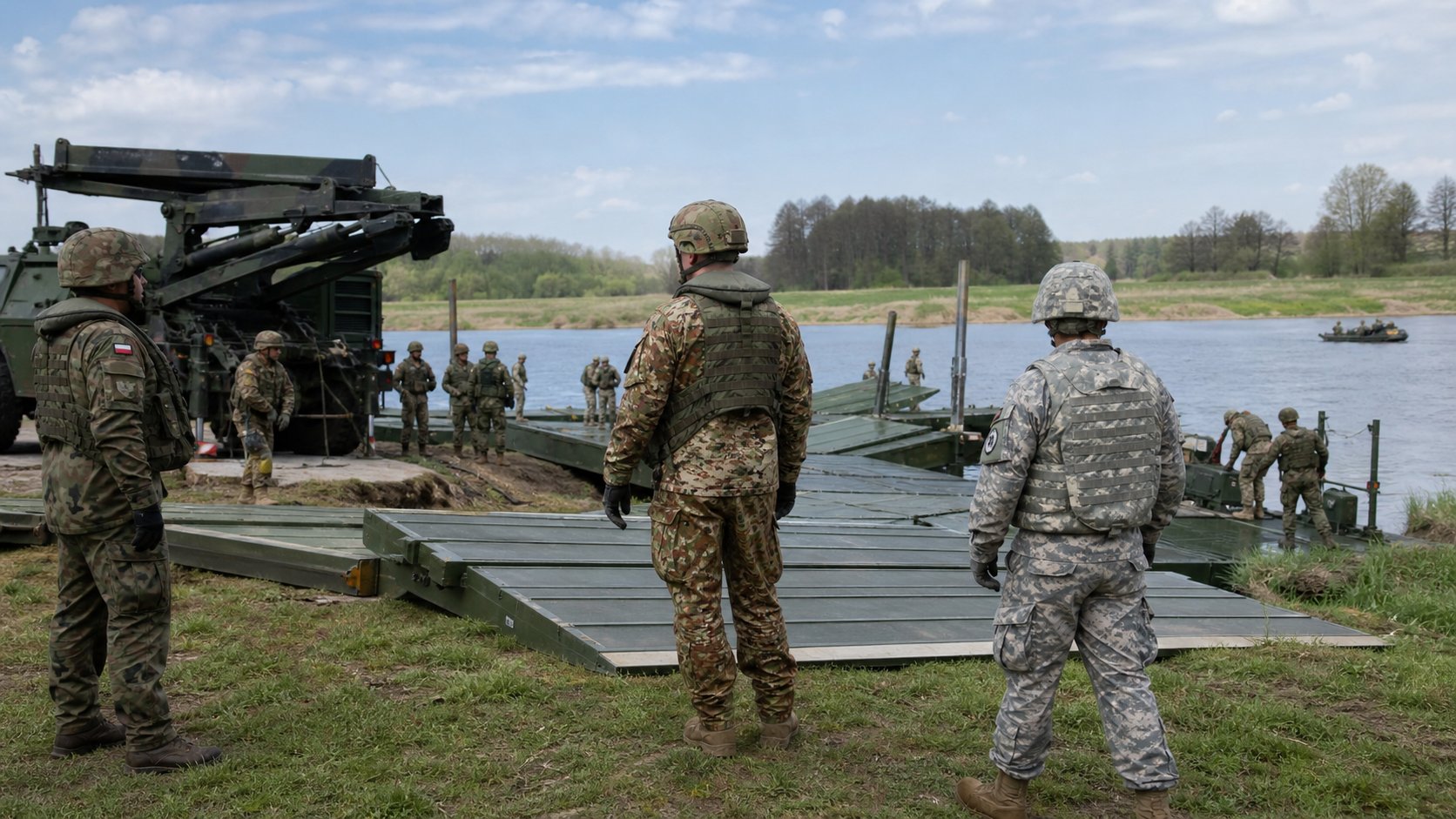 Saber Strike 2026: ćwiczenia przeprawowe wojsk koło Nowogrodu