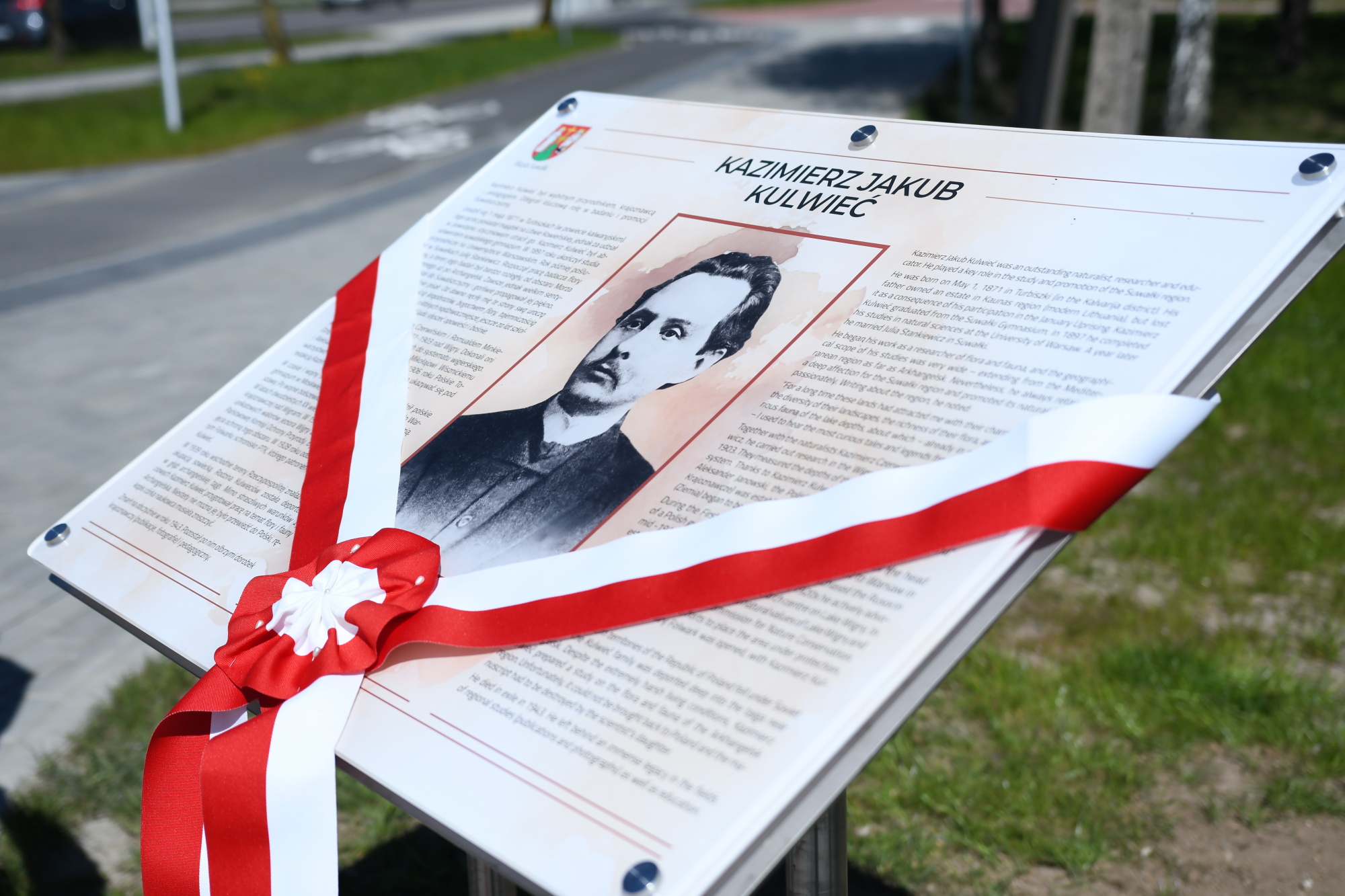 Suwałki odsłoniły tablicę poświęconą Kazimierzowi Kulwieciowi