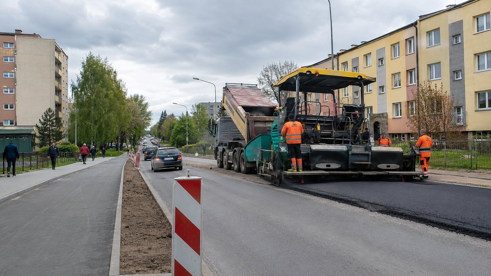 Suwałki: Reymonta ma być gotowa do końca maja, Piaskowa z nowym terminem do września